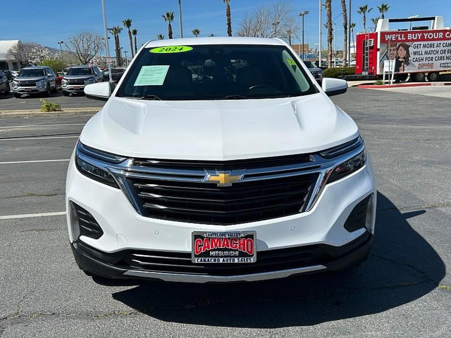 2024 WHITE Chevrolet Malibu (1G1ZD5STXRF) with an 4-Cyl Turbo 1.5 Liter engine, Automatic CVT transmission, located at 412 Auto Vista Drive, Palmdale, CA, 93551, (661) 945-0620, 34.592636, -118.136681 - Photo#2