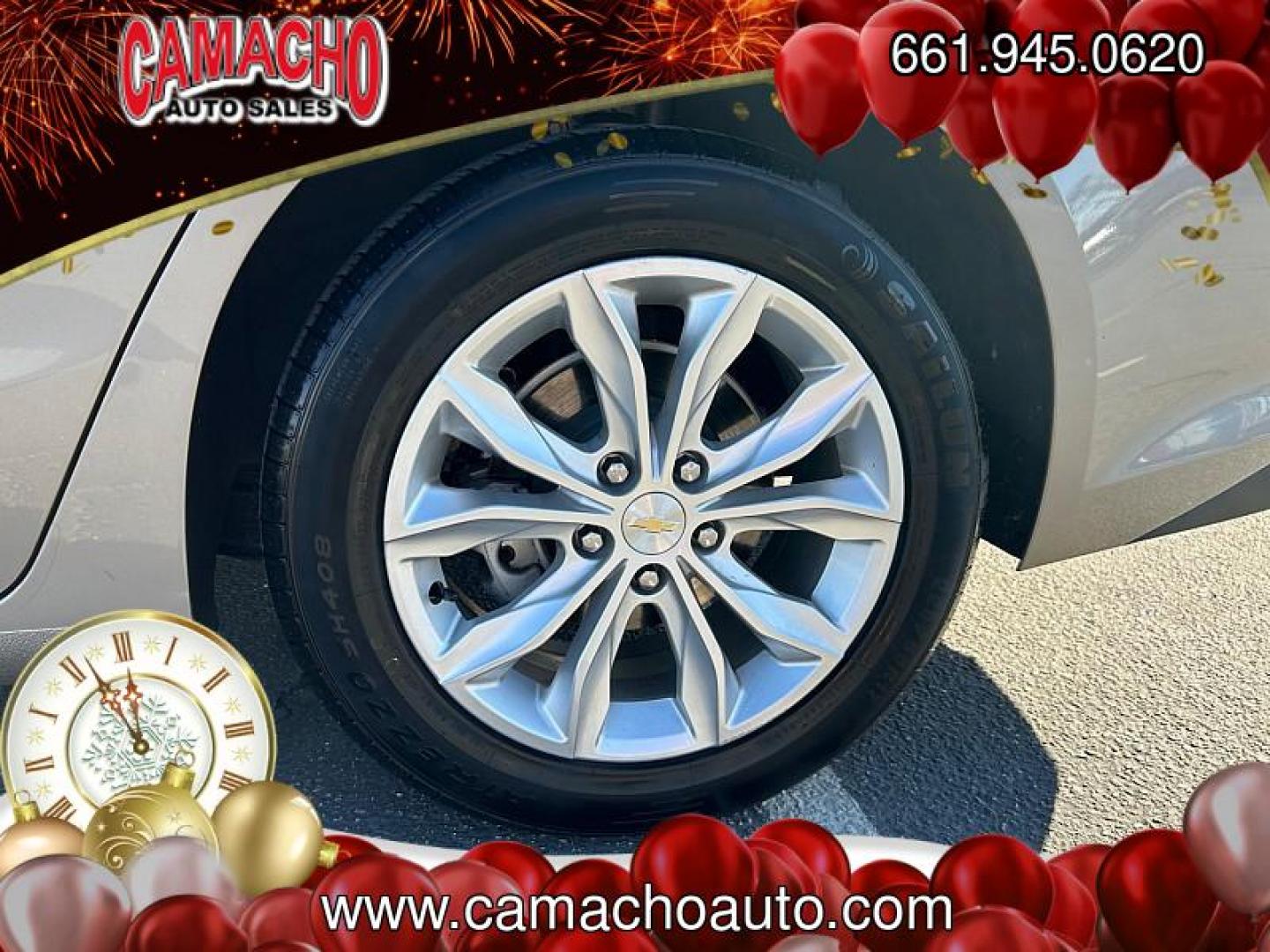 2024 GRAY Chevrolet Malibu (1G1ZD5ST5RF) with an 4-Cyl Turbo 1.5 Liter engine, Automatic CVT transmission, located at 412 Auto Vista Drive, Palmdale, CA, 93551, (661) 945-0620, 34.592636, -118.136681 - Photo#13