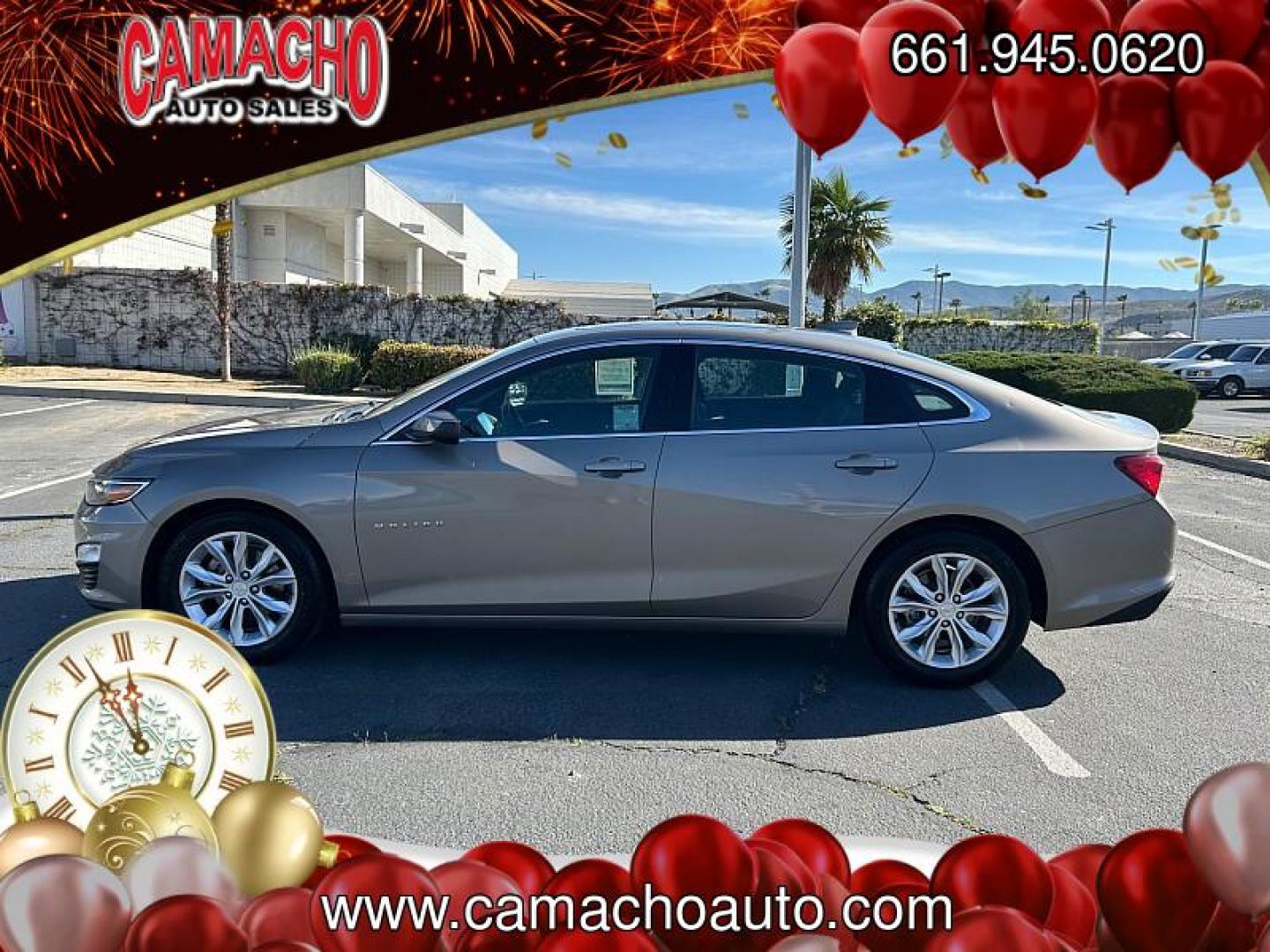 2024 GRAY Chevrolet Malibu (1G1ZD5ST5RF) with an 4-Cyl Turbo 1.5 Liter engine, Automatic CVT transmission, located at 412 Auto Vista Drive, Palmdale, CA, 93551, (661) 945-0620, 34.592636, -118.136681 - Photo#3