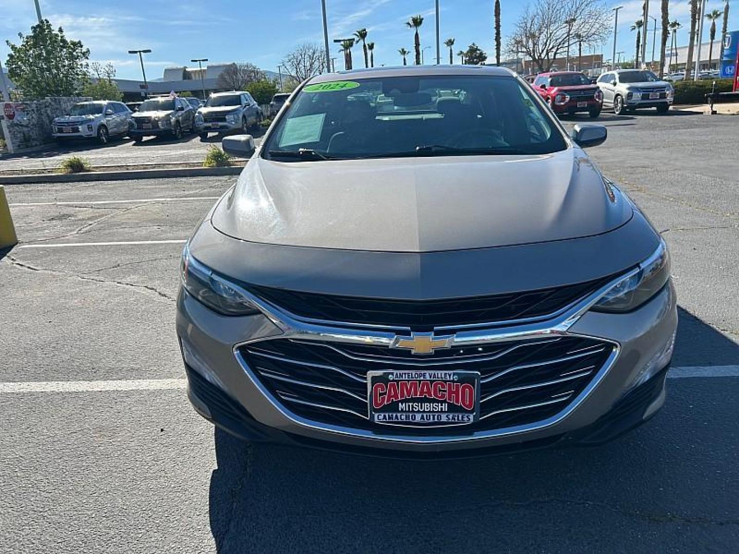 2024 GRAY Chevrolet Malibu (1G1ZD5ST5RF) with an 4-Cyl Turbo 1.5 Liter engine, Automatic CVT transmission, located at 412 Auto Vista Drive, Palmdale, CA, 93551, (661) 945-0620, 34.592636, -118.136681 - Photo#1