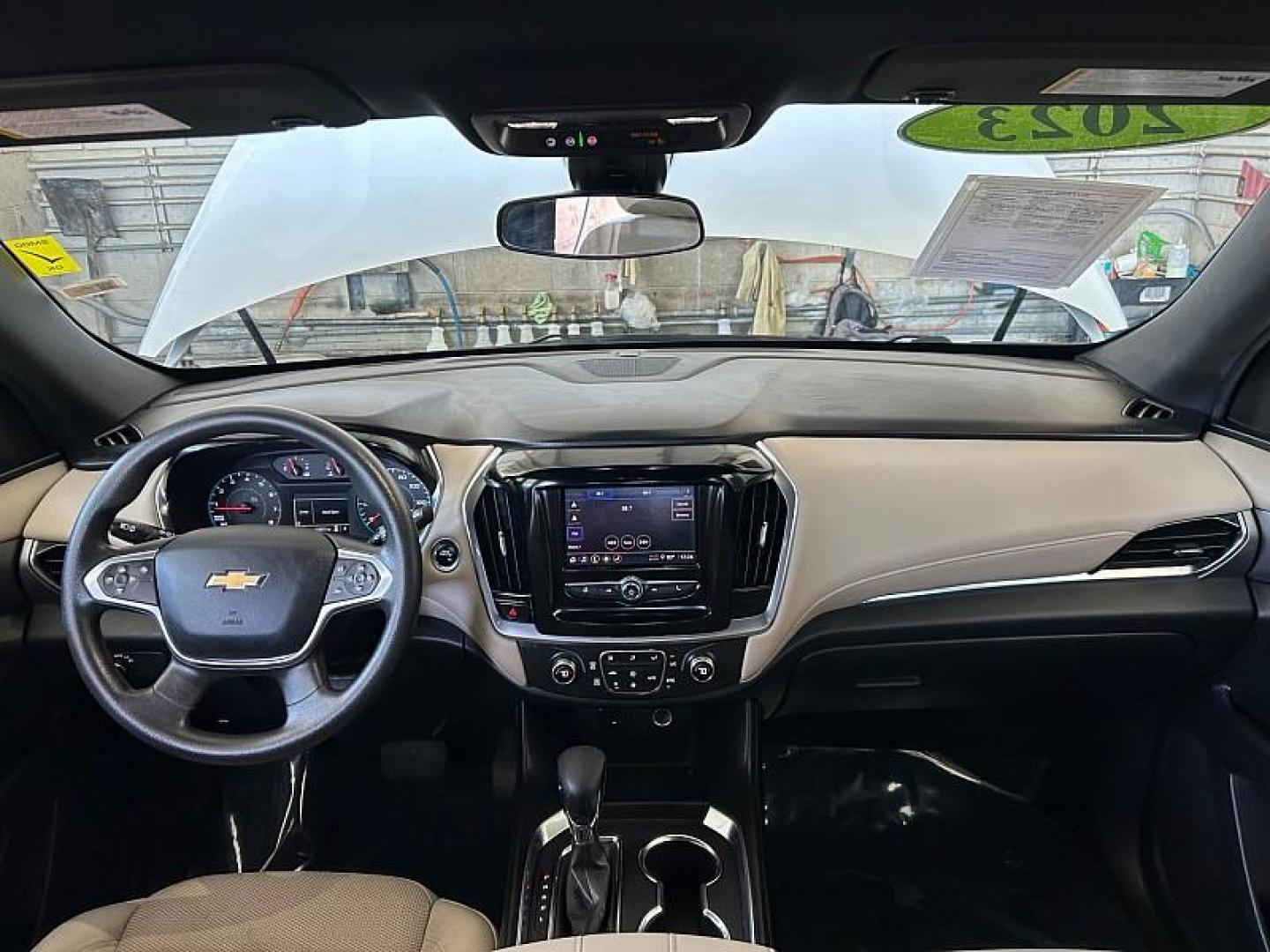 2023 WHITE Chevrolet Traverse (1GNEVFKWXPJ) with an V6 3.6 Liter engine, Automatic 9-Spd transmission, located at 412 Auto Vista Drive, Palmdale, CA, 93551, (661) 945-0620, 34.592636, -118.136681 - Photo#23