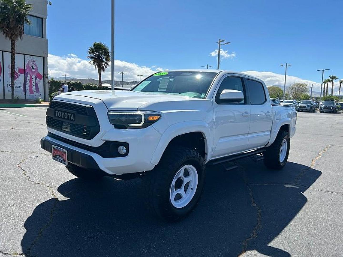 2023 WHITE Toyota Tacoma 2WD (3TMAZ5CN6PM) with an V6 3.5 Liter engine, Automatic 6-Spd transmission, located at 412 Auto Vista Drive, Palmdale, CA, 93551, (661) 945-0620, 34.592636, -118.136681 - Photo#10
