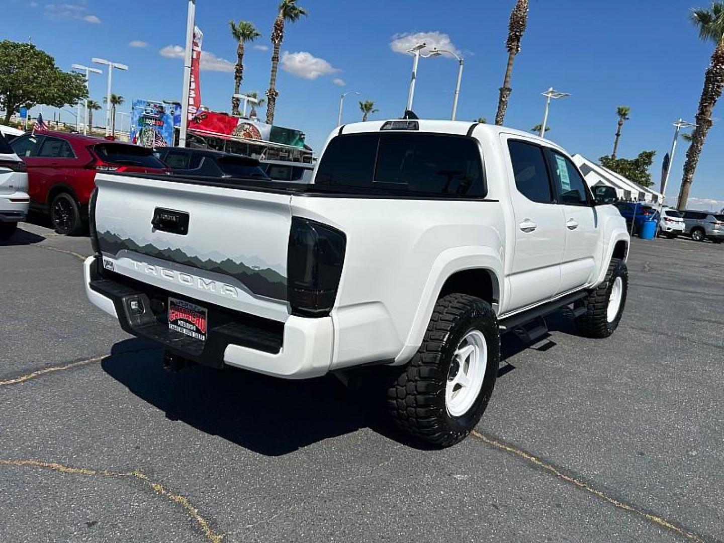 2023 WHITE Toyota Tacoma 2WD (3TMAZ5CN6PM) with an V6 3.5 Liter engine, Automatic 6-Spd transmission, located at 412 Auto Vista Drive, Palmdale, CA, 93551, (661) 945-0620, 34.592636, -118.136681 - Photo#12