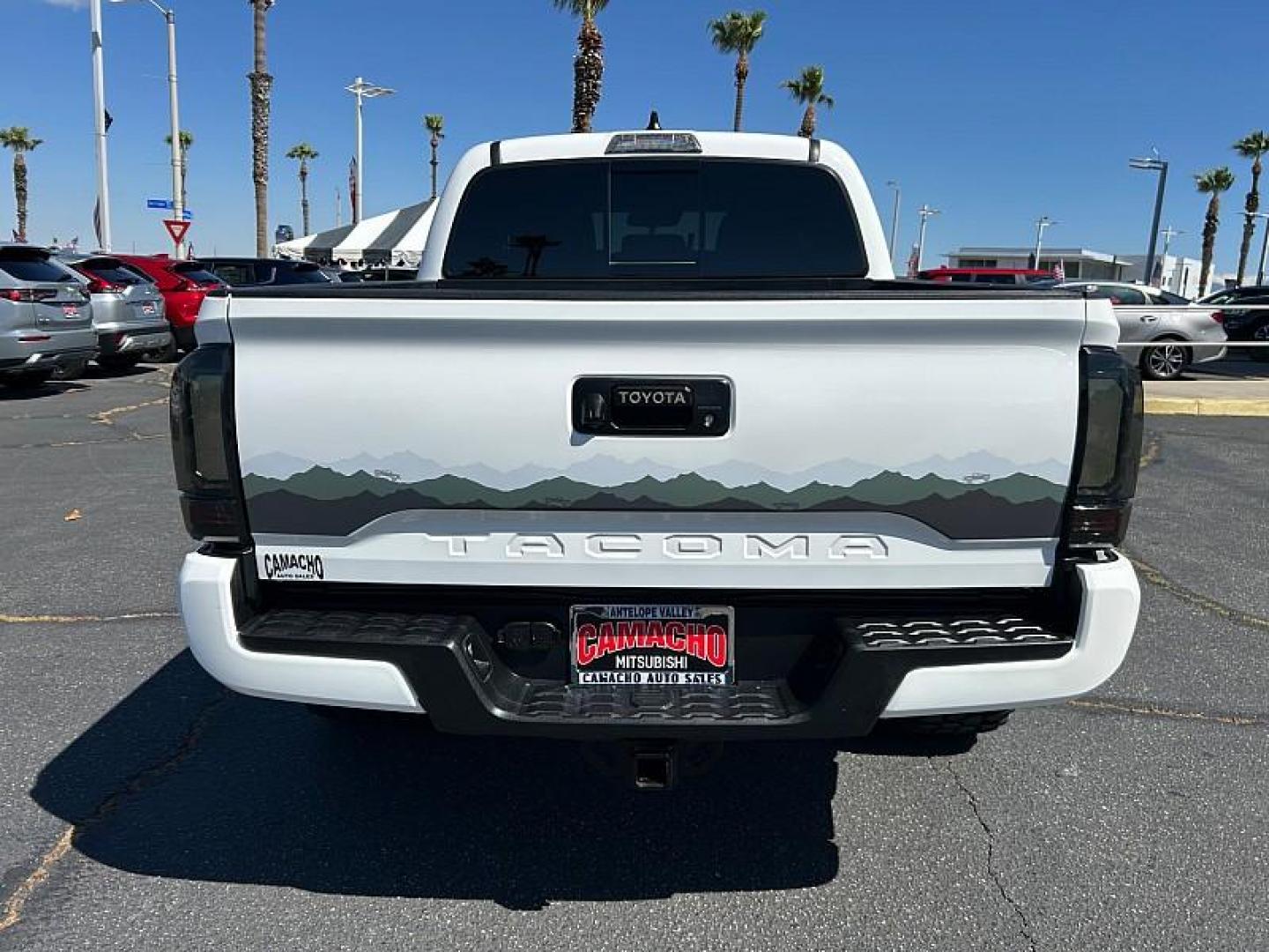 2023 WHITE Toyota Tacoma 2WD (3TMAZ5CN6PM) with an V6 3.5 Liter engine, Automatic 6-Spd transmission, located at 412 Auto Vista Drive, Palmdale, CA, 93551, (661) 945-0620, 34.592636, -118.136681 - Photo#14