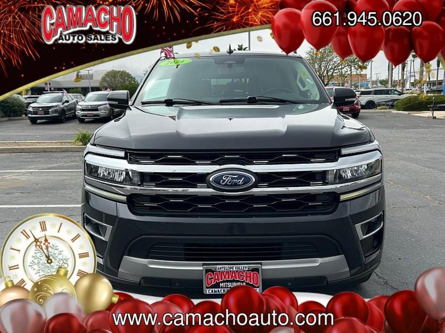 2024 GRAY Ford Expedition (1FMJU1K80RE) with an V6 EcoBoost Twin Turbo 3.5 Liter engine, Automatic 10-Spd w/SelectShift transmission, located at 412 Auto Vista Drive, Palmdale, CA, 93551, (661) 945-0620, 34.592636, -118.136681 - Photo#1