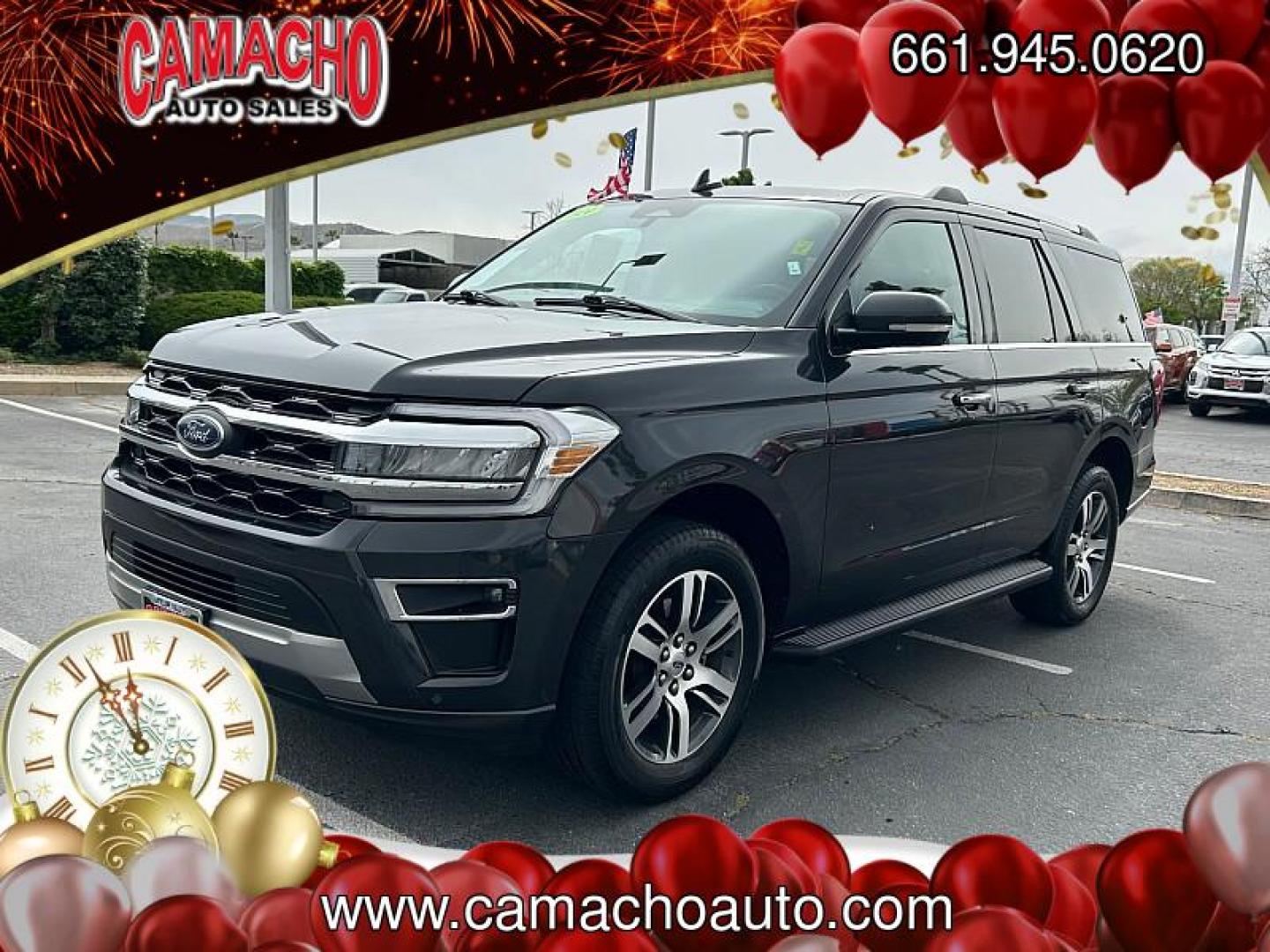 2024 GRAY Ford Expedition (1FMJU1K80RE) with an V6 EcoBoost Twin Turbo 3.5 Liter engine, Automatic 10-Spd w/SelectShift transmission, located at 412 Auto Vista Drive, Palmdale, CA, 93551, (661) 945-0620, 34.592636, -118.136681 - Photo#6