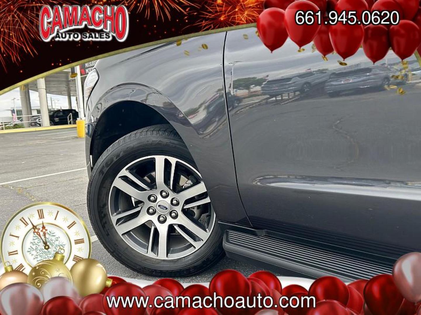 2024 GRAY Ford Expedition (1FMJU1K80RE) with an V6 EcoBoost Twin Turbo 3.5 Liter engine, Automatic 10-Spd w/SelectShift transmission, located at 412 Auto Vista Drive, Palmdale, CA, 93551, (661) 945-0620, 34.592636, -118.136681 - Photo#8