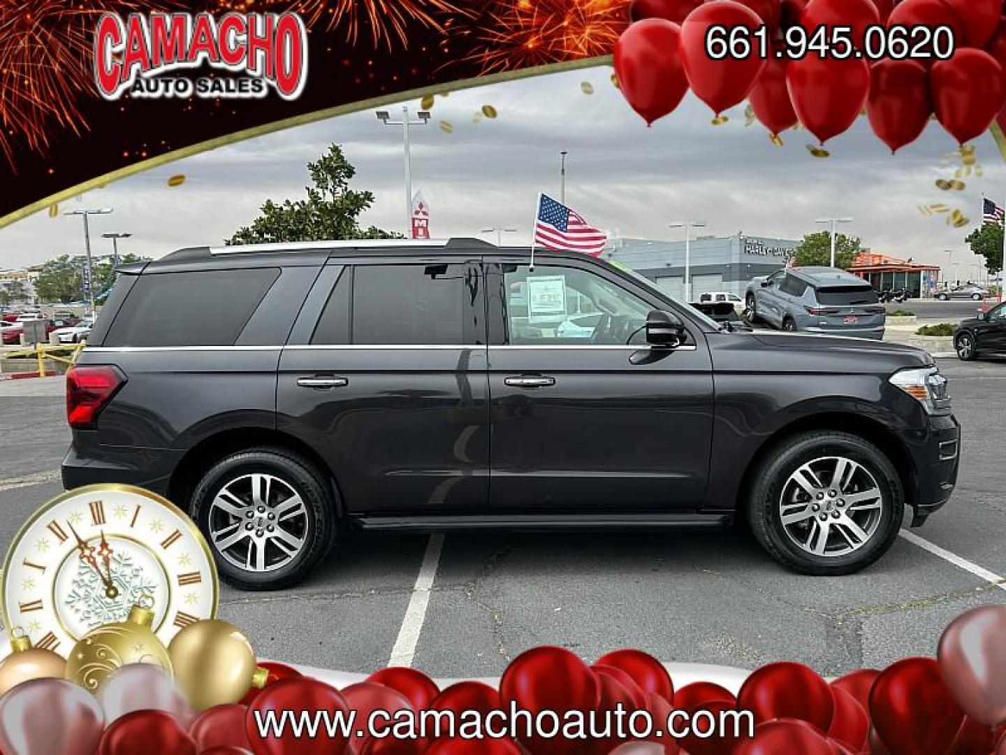 2024 GRAY Ford Expedition (1FMJU1K80RE) with an V6 EcoBoost Twin Turbo 3.5 Liter engine, Automatic 10-Spd w/SelectShift transmission, located at 412 Auto Vista Drive, Palmdale, CA, 93551, (661) 945-0620, 34.592636, -118.136681 - Photo#11