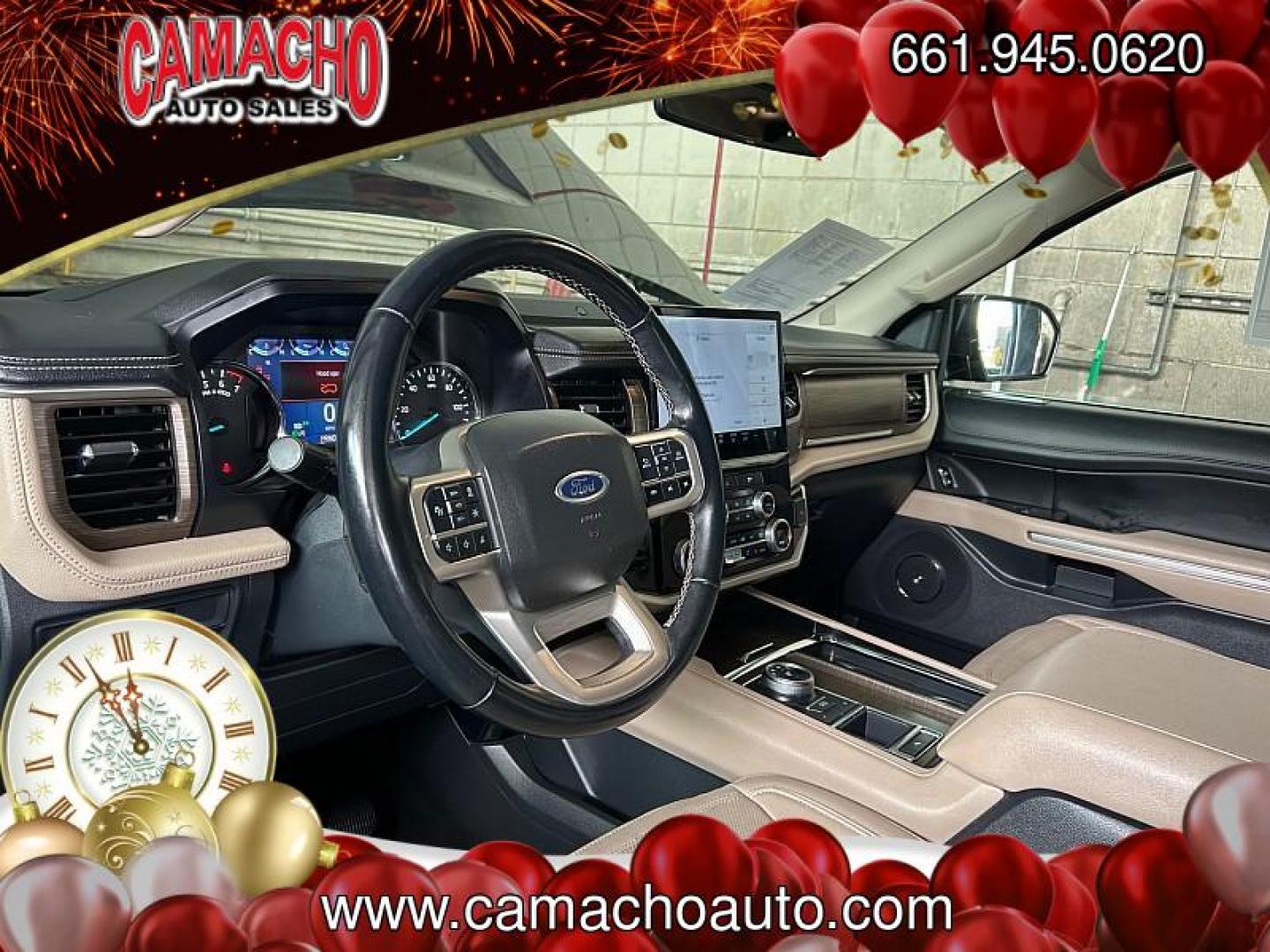 2024 GRAY Ford Expedition (1FMJU1K80RE) with an V6 EcoBoost Twin Turbo 3.5 Liter engine, Automatic 10-Spd w/SelectShift transmission, located at 412 Auto Vista Drive, Palmdale, CA, 93551, (661) 945-0620, 34.592636, -118.136681 - Photo#18