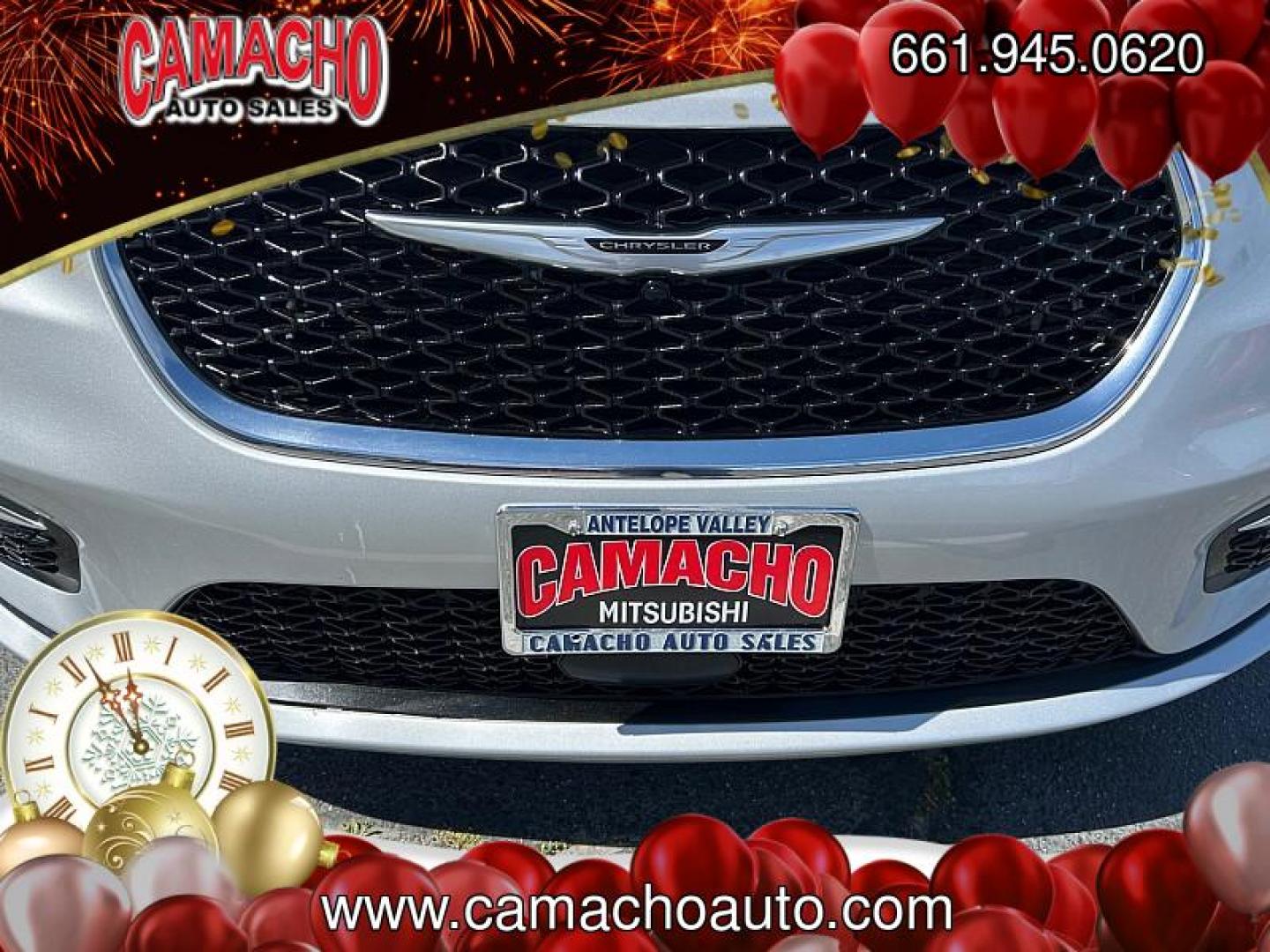 2024 SILVER Chrysler Pacifica (2C4RC1BG2RR) with an V6 3.6 Liter engine, Automatic 9-Spd transmission, located at 412 Auto Vista Drive, Palmdale, CA, 93551, (661) 945-0620, 34.592636, -118.136681 - Photo#9