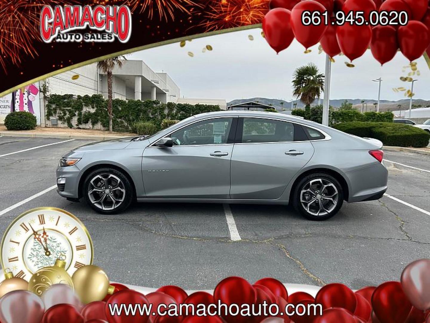 2024 GRAY Chevrolet Malibu (1G1ZD5ST8RF) with an 4-Cyl Turbo 1.5 Liter engine, Automatic CVT transmission, located at 412 Auto Vista Drive, Palmdale, CA, 93551, (661) 945-0620, 34.592636, -118.136681 - Photo#3