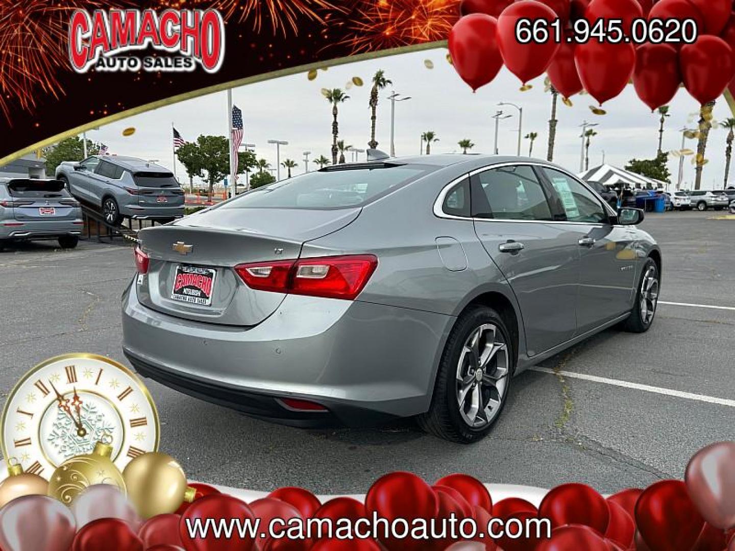 2024 GRAY Chevrolet Malibu (1G1ZD5ST8RF) with an 4-Cyl Turbo 1.5 Liter engine, Automatic CVT transmission, located at 412 Auto Vista Drive, Palmdale, CA, 93551, (661) 945-0620, 34.592636, -118.136681 - Photo#6