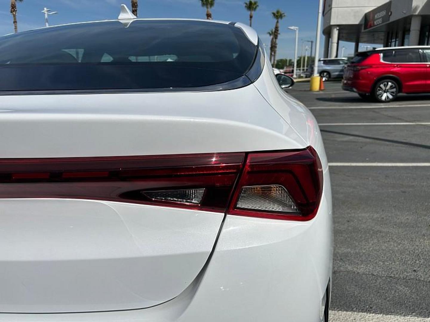 2023 WHITE Kia K5 (5XXG14J26PG) with an 4-Cyl Turbo 1.6 Liter engine, Automatic 8-Spd transmission, located at 412 Auto Vista Drive, Palmdale, CA, 93551, (661) 945-0620, 34.592636, -118.136681 - Photo#14