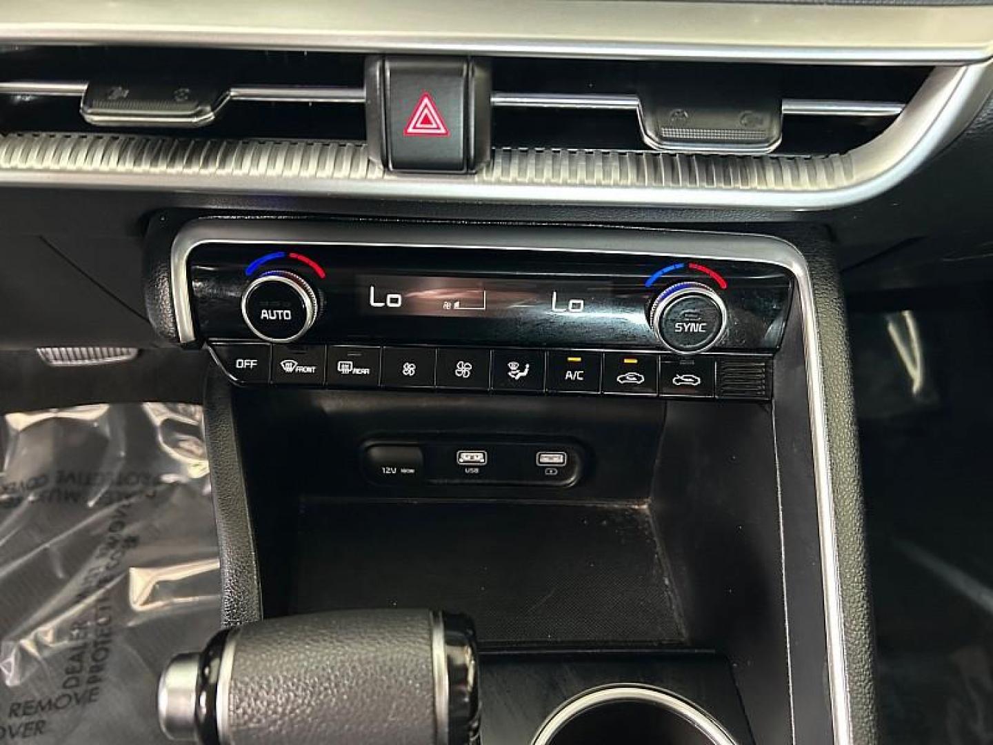 2023 WHITE Kia K5 (5XXG14J26PG) with an 4-Cyl Turbo 1.6 Liter engine, Automatic 8-Spd transmission, located at 412 Auto Vista Drive, Palmdale, CA, 93551, (661) 945-0620, 34.592636, -118.136681 - Photo#22