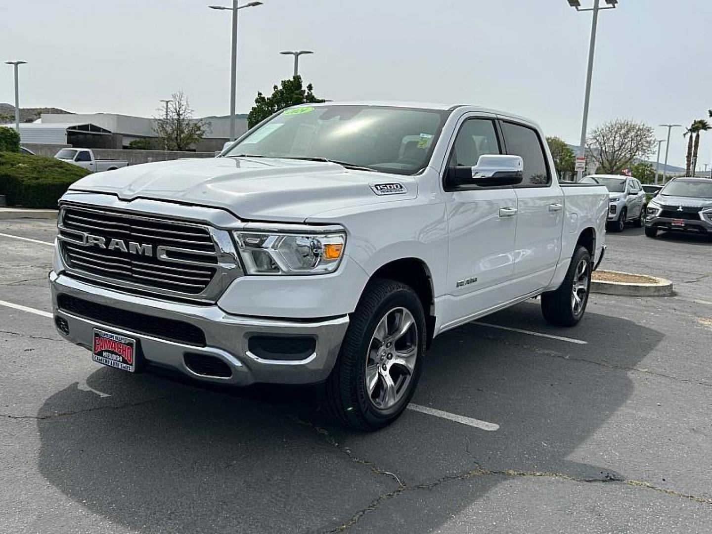 2024 WHITE Ram 1500 2WD (1C6RREJT7RN) with an 8-Cyl 5.7 Liter engine, Automatic 8-Spd transmission, located at 412 Auto Vista Drive, Palmdale, CA, 93551, (661) 945-0620, 34.592636, -118.136681 - Photo#4