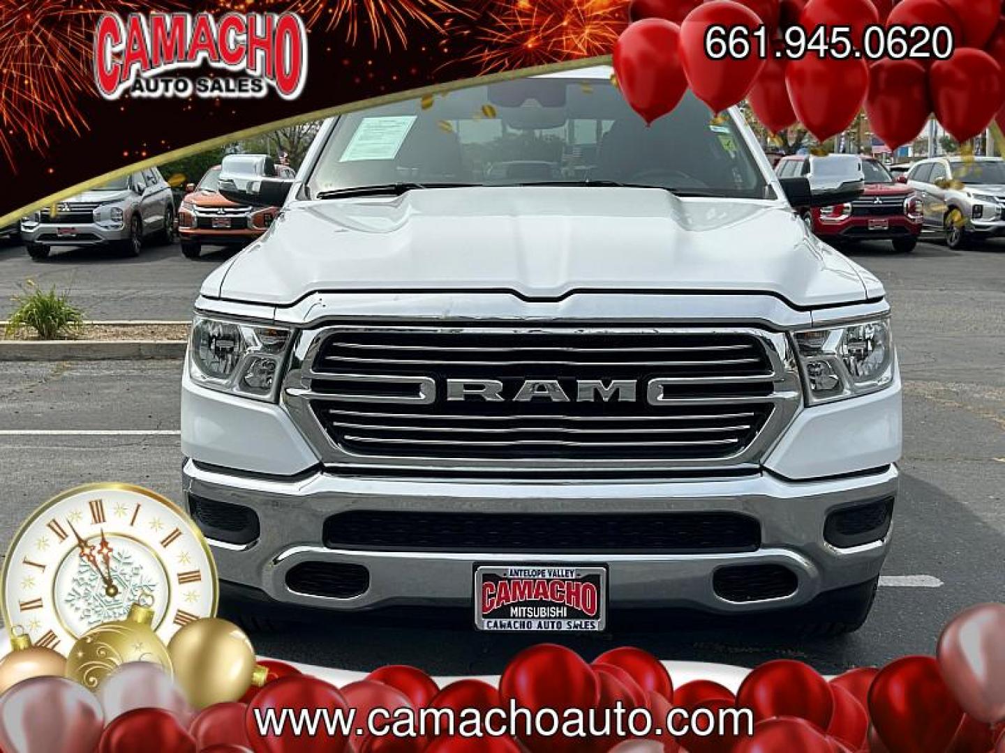 2024 WHITE Ram 1500 2WD (1C6RREJT7RN) with an 8-Cyl 5.7 Liter engine, Automatic 8-Spd transmission, located at 412 Auto Vista Drive, Palmdale, CA, 93551, (661) 945-0620, 34.592636, -118.136681 - Photo#5