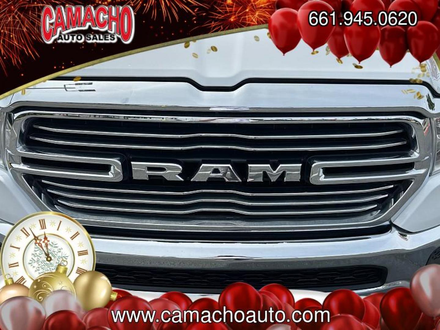 2024 WHITE Ram 1500 2WD (1C6RREJT7RN) with an 8-Cyl 5.7 Liter engine, Automatic 8-Spd transmission, located at 412 Auto Vista Drive, Palmdale, CA, 93551, (661) 945-0620, 34.592636, -118.136681 - Photo#10