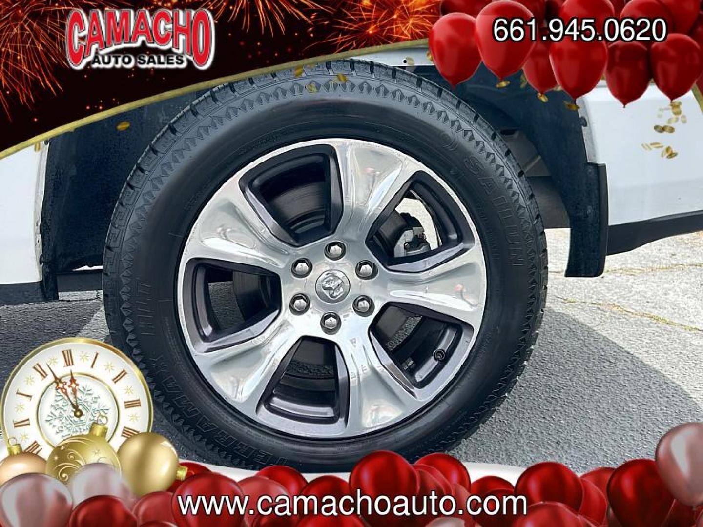 2024 WHITE Ram 1500 2WD (1C6RREJT7RN) with an 8-Cyl 5.7 Liter engine, Automatic 8-Spd transmission, located at 412 Auto Vista Drive, Palmdale, CA, 93551, (661) 945-0620, 34.592636, -118.136681 - Photo#14
