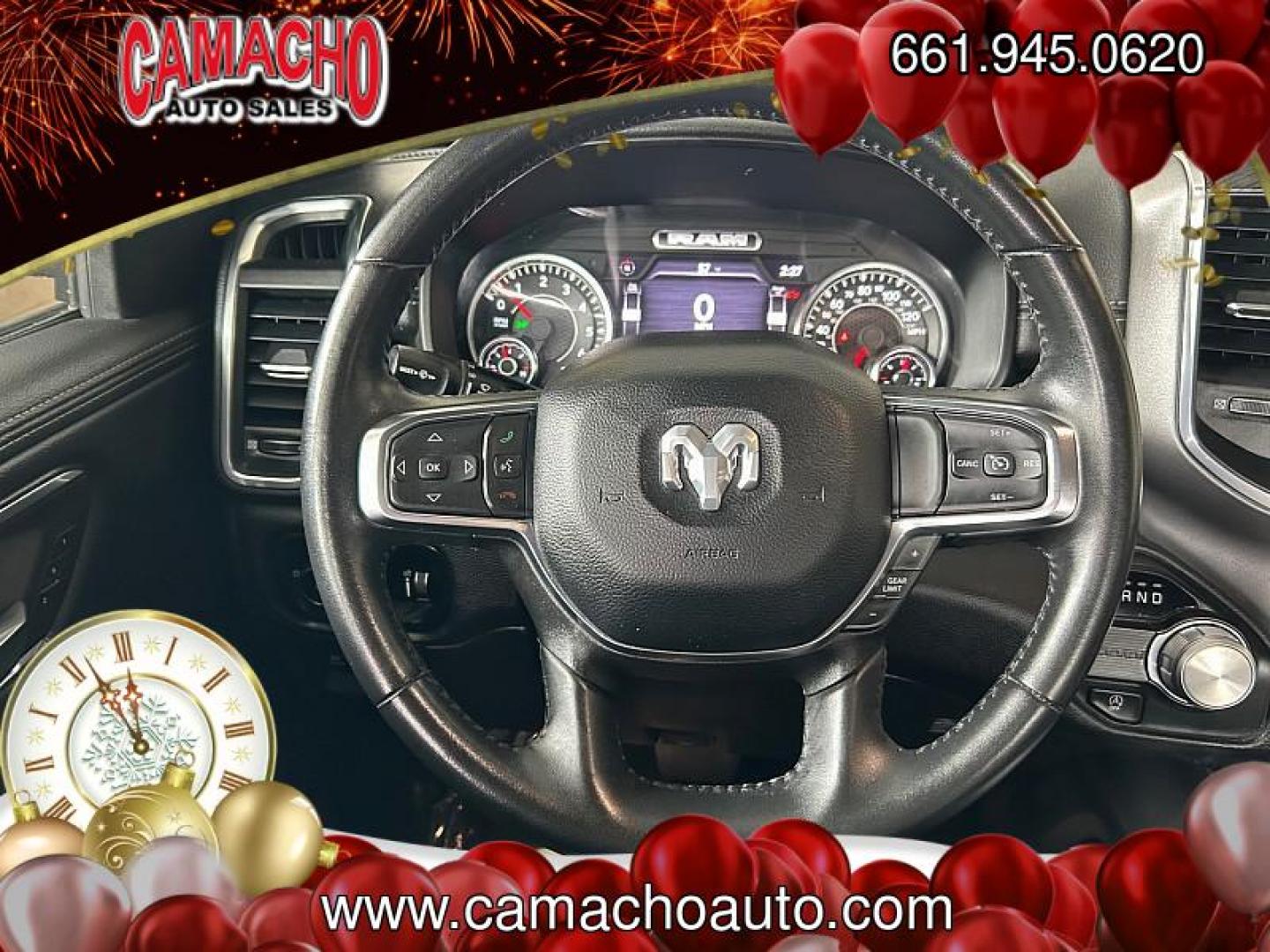 2024 WHITE Ram 1500 2WD (1C6RREJT7RN) with an 8-Cyl 5.7 Liter engine, Automatic 8-Spd transmission, located at 412 Auto Vista Drive, Palmdale, CA, 93551, (661) 945-0620, 34.592636, -118.136681 - Photo#22