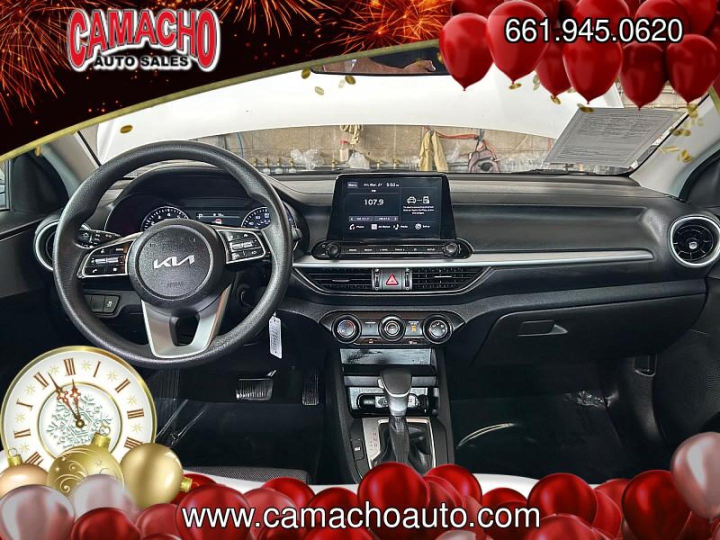 2024 WHITE Kia Forte (3KPF24AD9RE) with an 4-Cyl 2.0 Liter engine, Automatic IVT transmission, located at 412 Auto Vista Drive, Palmdale, CA, 93551, (661) 945-0620, 34.592636, -118.136681 - Photo#21