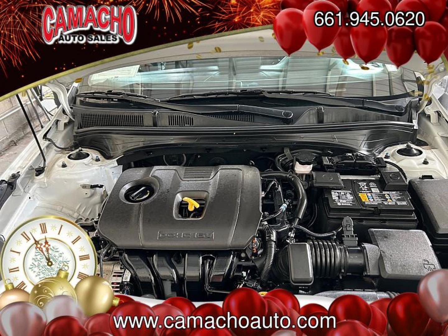 2024 WHITE Kia Forte (3KPF24AD9RE) with an 4-Cyl 2.0 Liter engine, Automatic IVT transmission, located at 412 Auto Vista Drive, Palmdale, CA, 93551, (661) 945-0620, 34.592636, -118.136681 - Photo#29