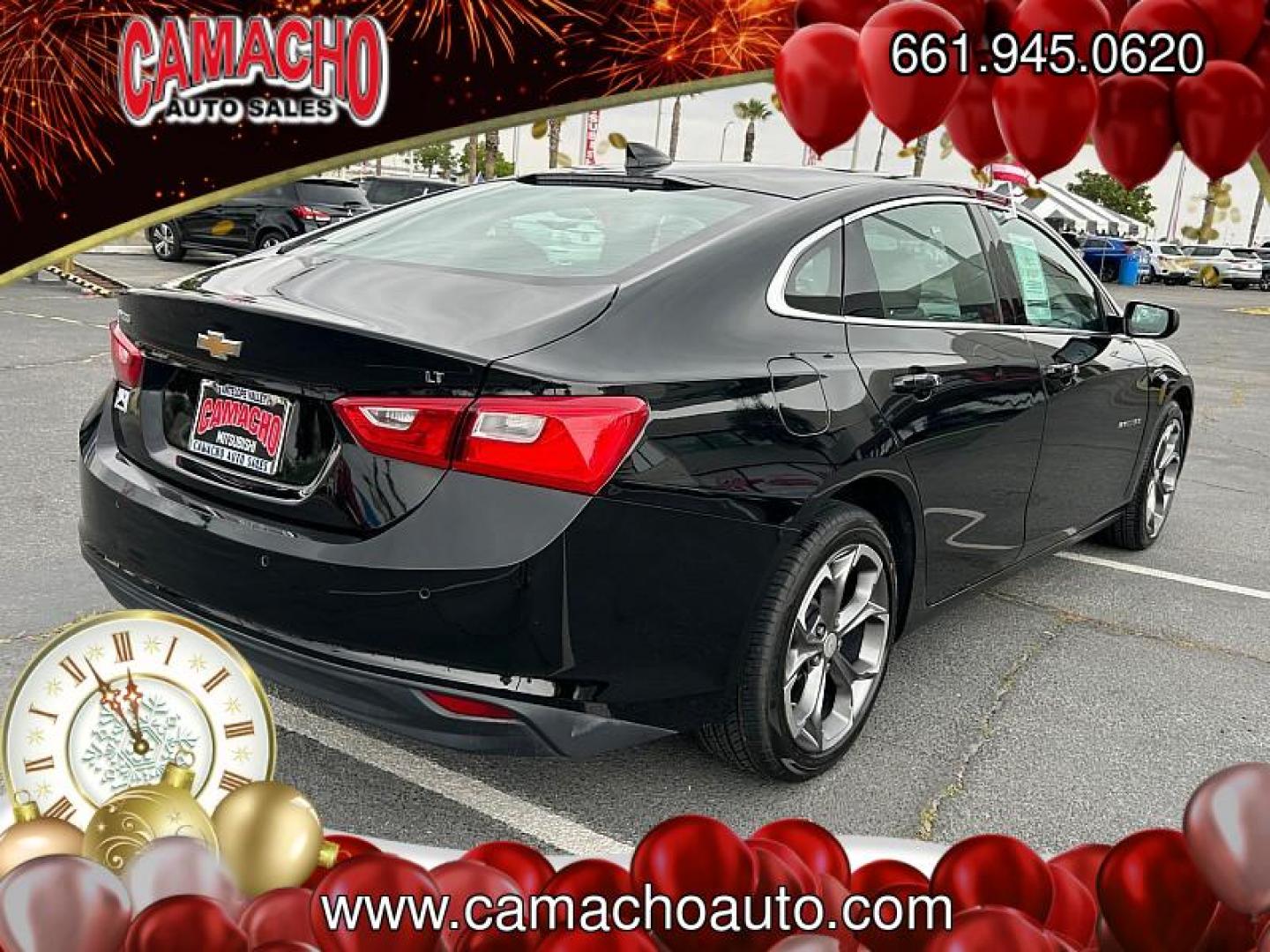 2024 BLACK Chevrolet Malibu (1G1ZD5ST7RF) with an 4-Cyl Turbo 1.5 Liter engine, Automatic CVT transmission, located at 412 Auto Vista Drive, Palmdale, CA, 93551, (661) 945-0620, 34.592636, -118.136681 - Photo#6