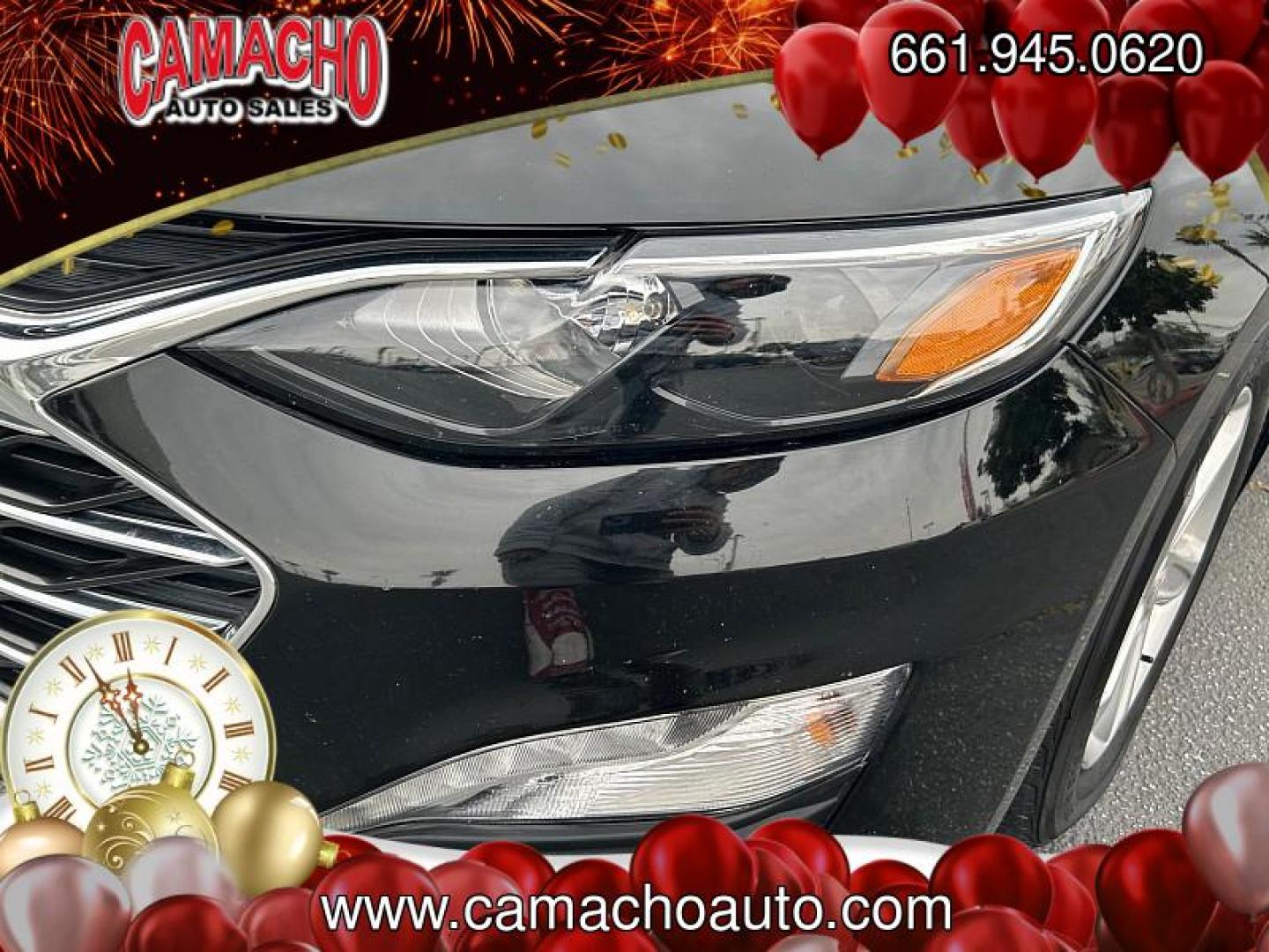 2024 BLACK Chevrolet Malibu (1G1ZD5ST4RF) with an 4-Cyl Turbo 1.5 Liter engine, Automatic CVT transmission, located at 412 Auto Vista Drive, Palmdale, CA, 93551, (661) 945-0620, 34.592636, -118.136681 - Photo#9