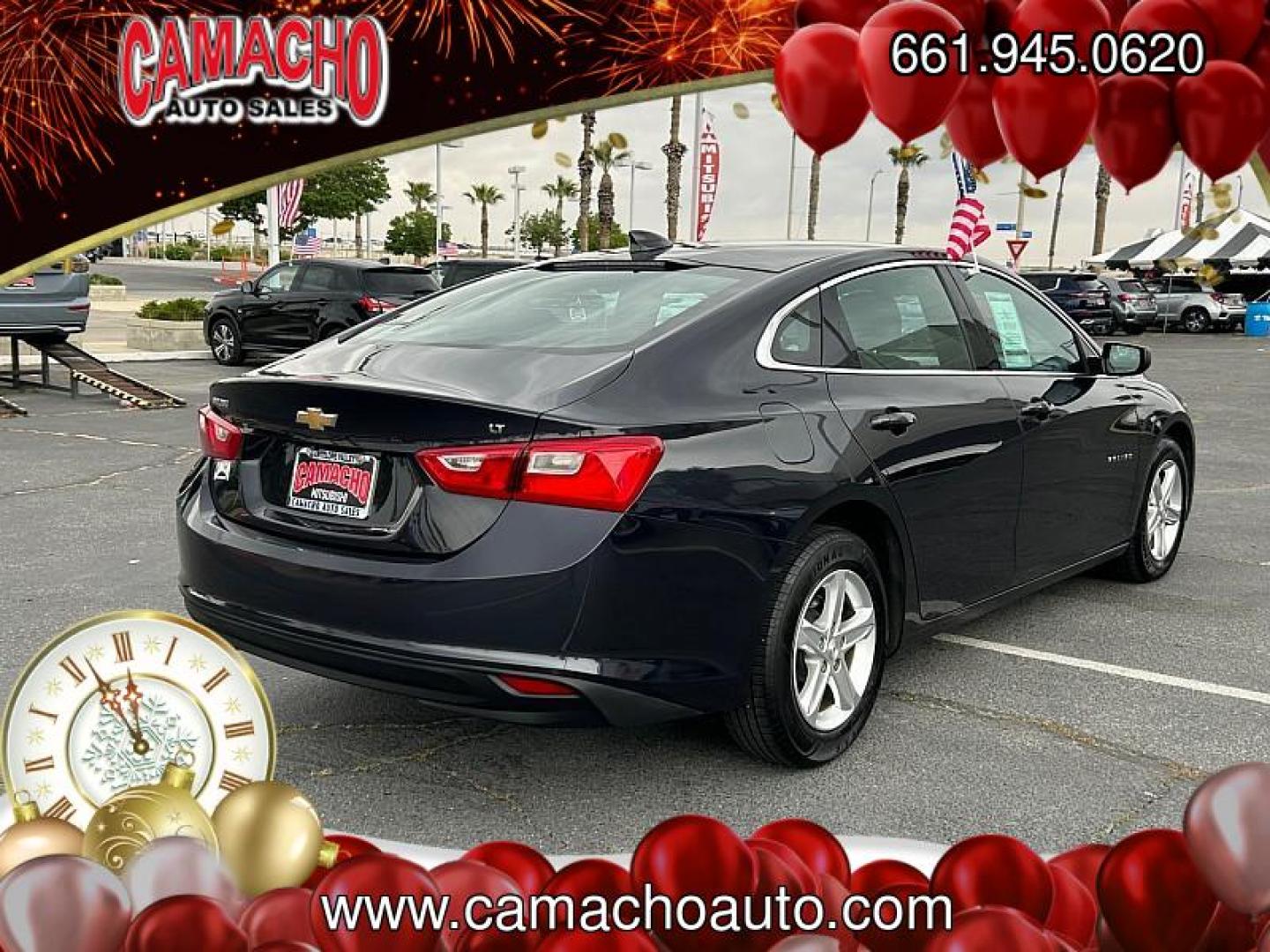 2023 DK GRAY Chevrolet Malibu (1G1ZD5ST5PF) with an 4-Cyl Turbo 1.5 Liter engine, Automatic CVT transmission, located at 412 Auto Vista Drive, Palmdale, CA, 93551, (661) 945-0620, 34.592636, -118.136681 - Photo#4