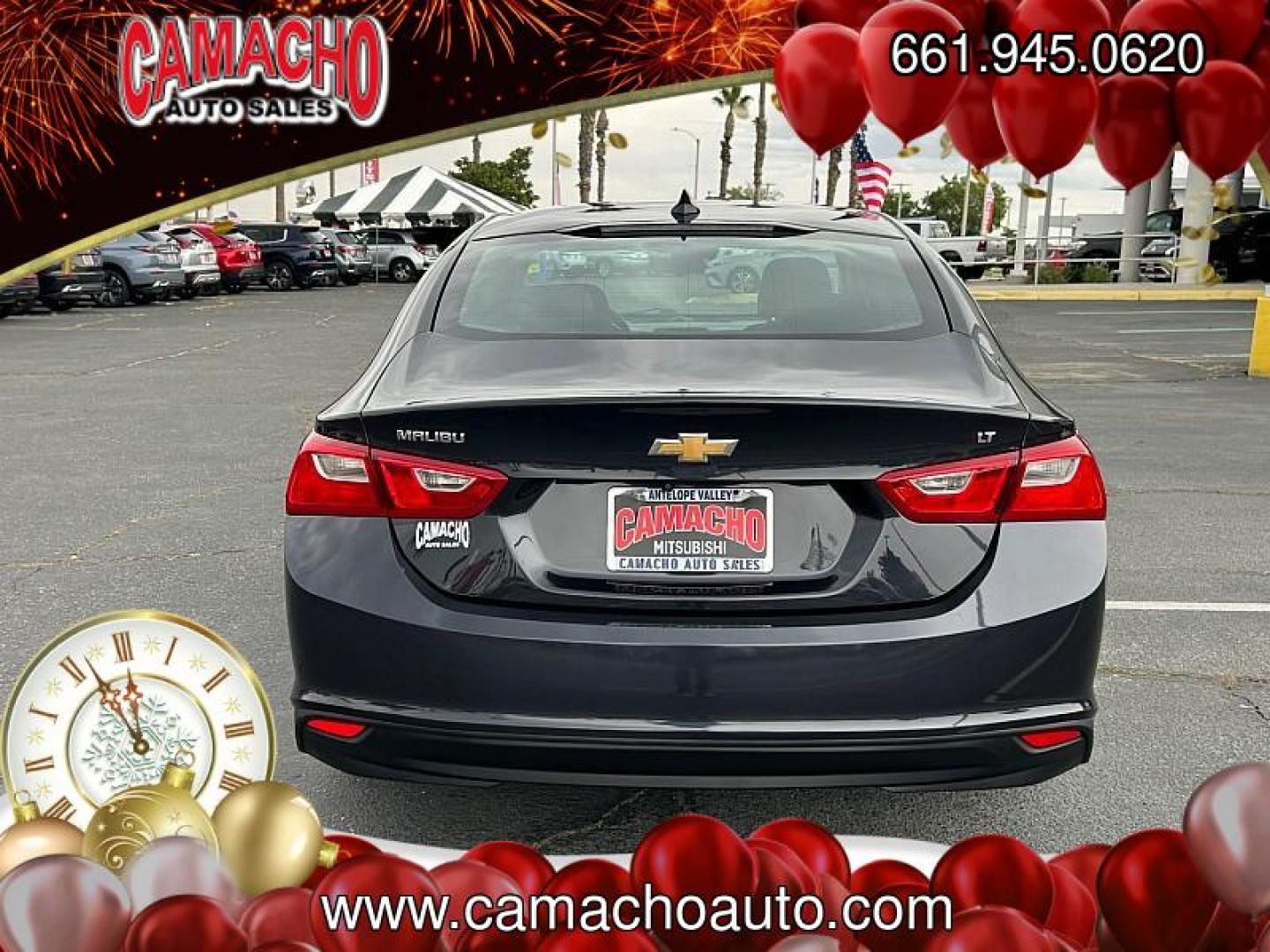2023 DK GRAY Chevrolet Malibu (1G1ZD5ST5PF) with an 4-Cyl Turbo 1.5 Liter engine, Automatic CVT transmission, located at 412 Auto Vista Drive, Palmdale, CA, 93551, (661) 945-0620, 34.592636, -118.136681 - Photo#5