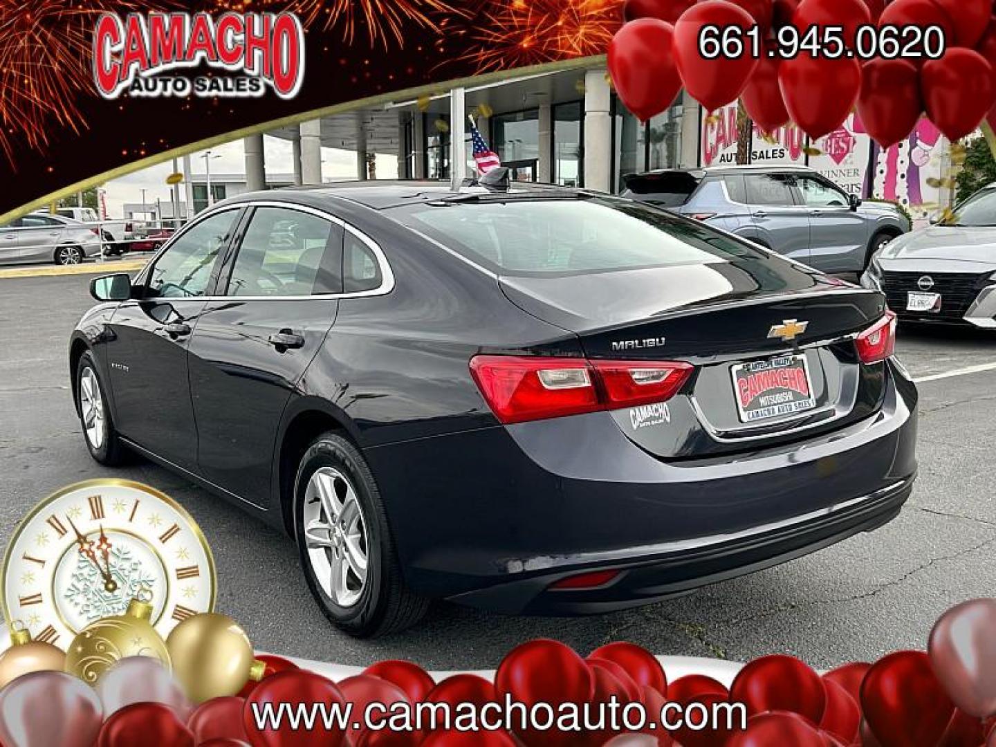 2023 DK GRAY Chevrolet Malibu (1G1ZD5ST5PF) with an 4-Cyl Turbo 1.5 Liter engine, Automatic CVT transmission, located at 412 Auto Vista Drive, Palmdale, CA, 93551, (661) 945-0620, 34.592636, -118.136681 - Photo#6