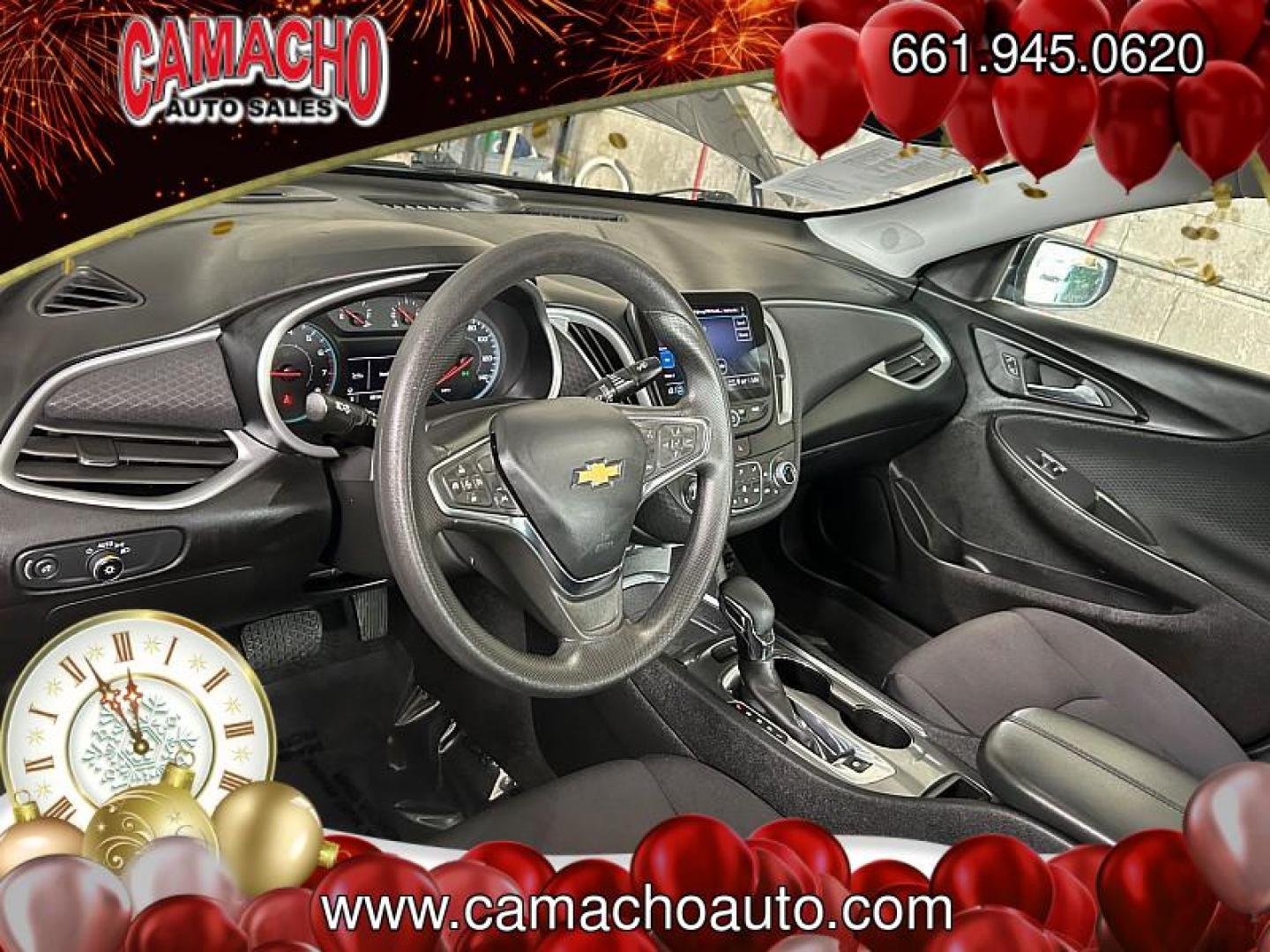 2023 DK GRAY Chevrolet Malibu (1G1ZD5ST5PF) with an 4-Cyl Turbo 1.5 Liter engine, Automatic CVT transmission, located at 412 Auto Vista Drive, Palmdale, CA, 93551, (661) 945-0620, 34.592636, -118.136681 - Photo#9