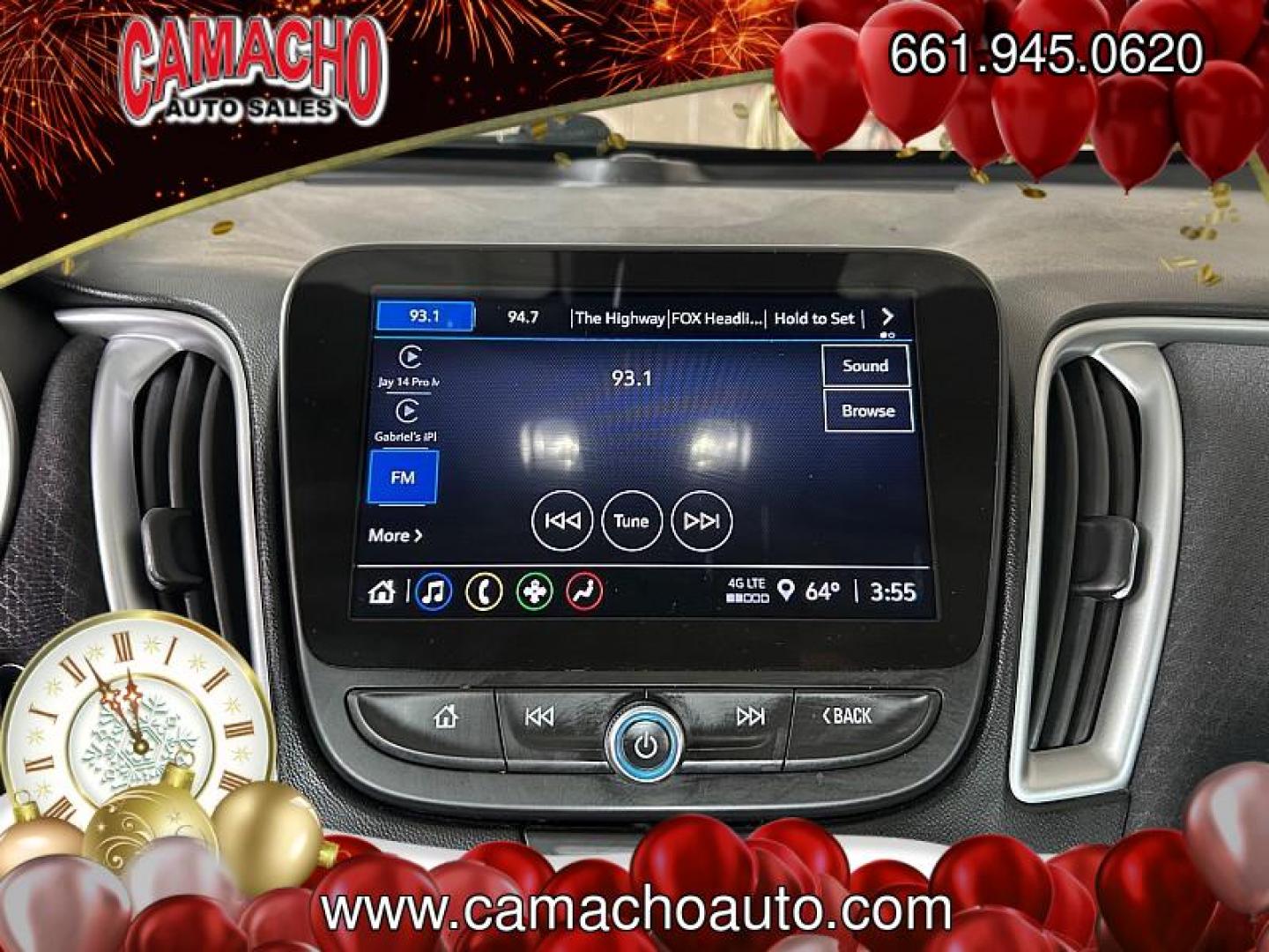 2023 DK GRAY Chevrolet Malibu (1G1ZD5ST5PF) with an 4-Cyl Turbo 1.5 Liter engine, Automatic CVT transmission, located at 412 Auto Vista Drive, Palmdale, CA, 93551, (661) 945-0620, 34.592636, -118.136681 - Photo#15