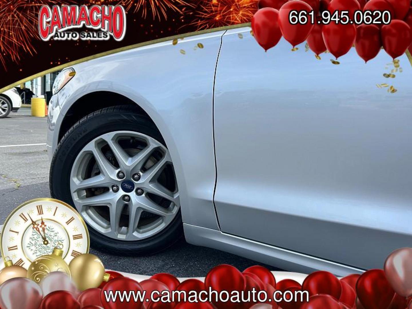 2016 SILVER Ford Fusion (3FA6P0H7XGR) with an 4-Cyl 2.5 Liter engine, Automatic transmission, located at 412 Auto Vista Drive, Palmdale, CA, 93551, (661) 945-0620, 34.592636, -118.136681 - Photo#37