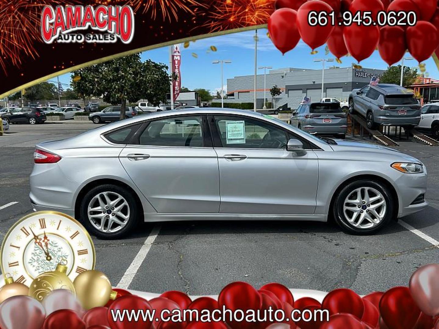 2016 SILVER Ford Fusion (3FA6P0H7XGR) with an 4-Cyl 2.5 Liter engine, Automatic transmission, located at 412 Auto Vista Drive, Palmdale, CA, 93551, (661) 945-0620, 34.592636, -118.136681 - Photo#40