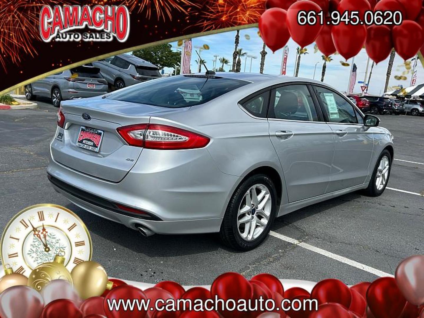 2016 SILVER Ford Fusion (3FA6P0H7XGR) with an 4-Cyl 2.5 Liter engine, Automatic transmission, located at 412 Auto Vista Drive, Palmdale, CA, 93551, (661) 945-0620, 34.592636, -118.136681 - Photo#41