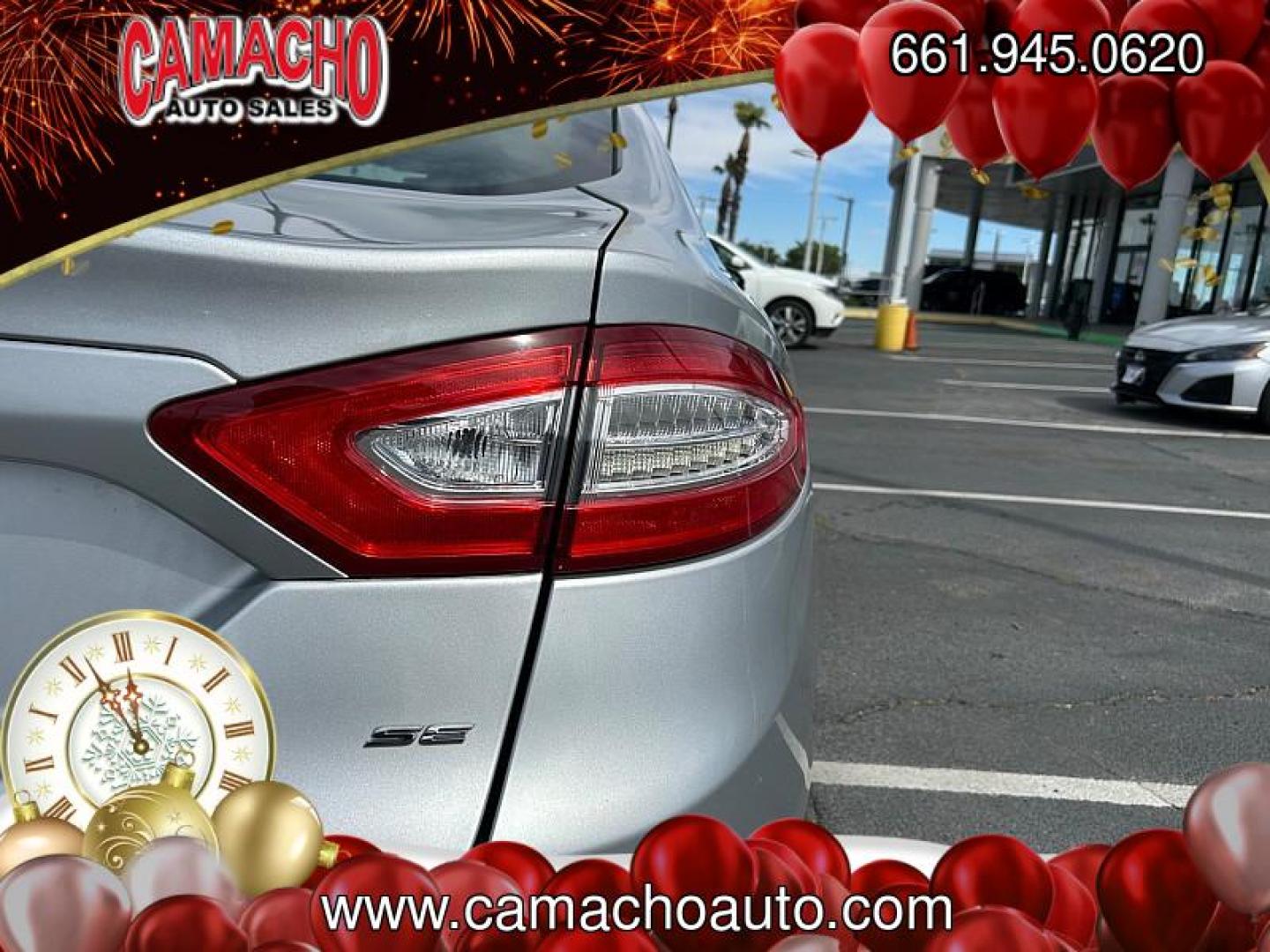 2016 SILVER Ford Fusion (3FA6P0H7XGR) with an 4-Cyl 2.5 Liter engine, Automatic transmission, located at 412 Auto Vista Drive, Palmdale, CA, 93551, (661) 945-0620, 34.592636, -118.136681 - Photo#43