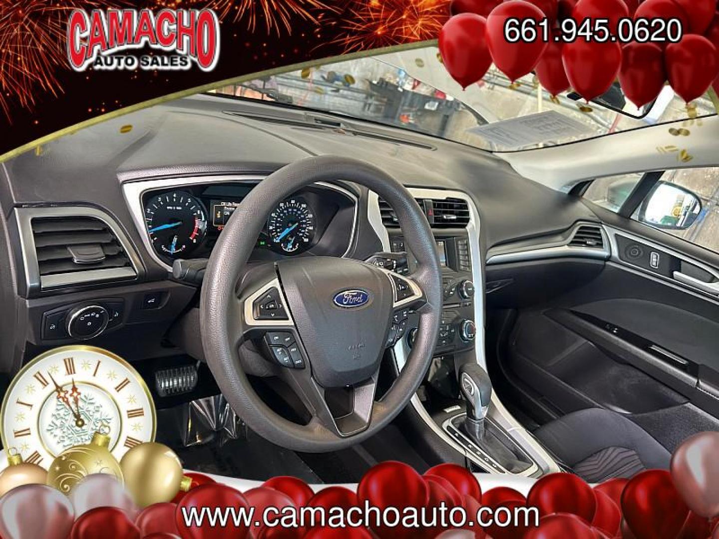 2016 SILVER Ford Fusion (3FA6P0H7XGR) with an 4-Cyl 2.5 Liter engine, Automatic transmission, located at 412 Auto Vista Drive, Palmdale, CA, 93551, (661) 945-0620, 34.592636, -118.136681 - Photo#48