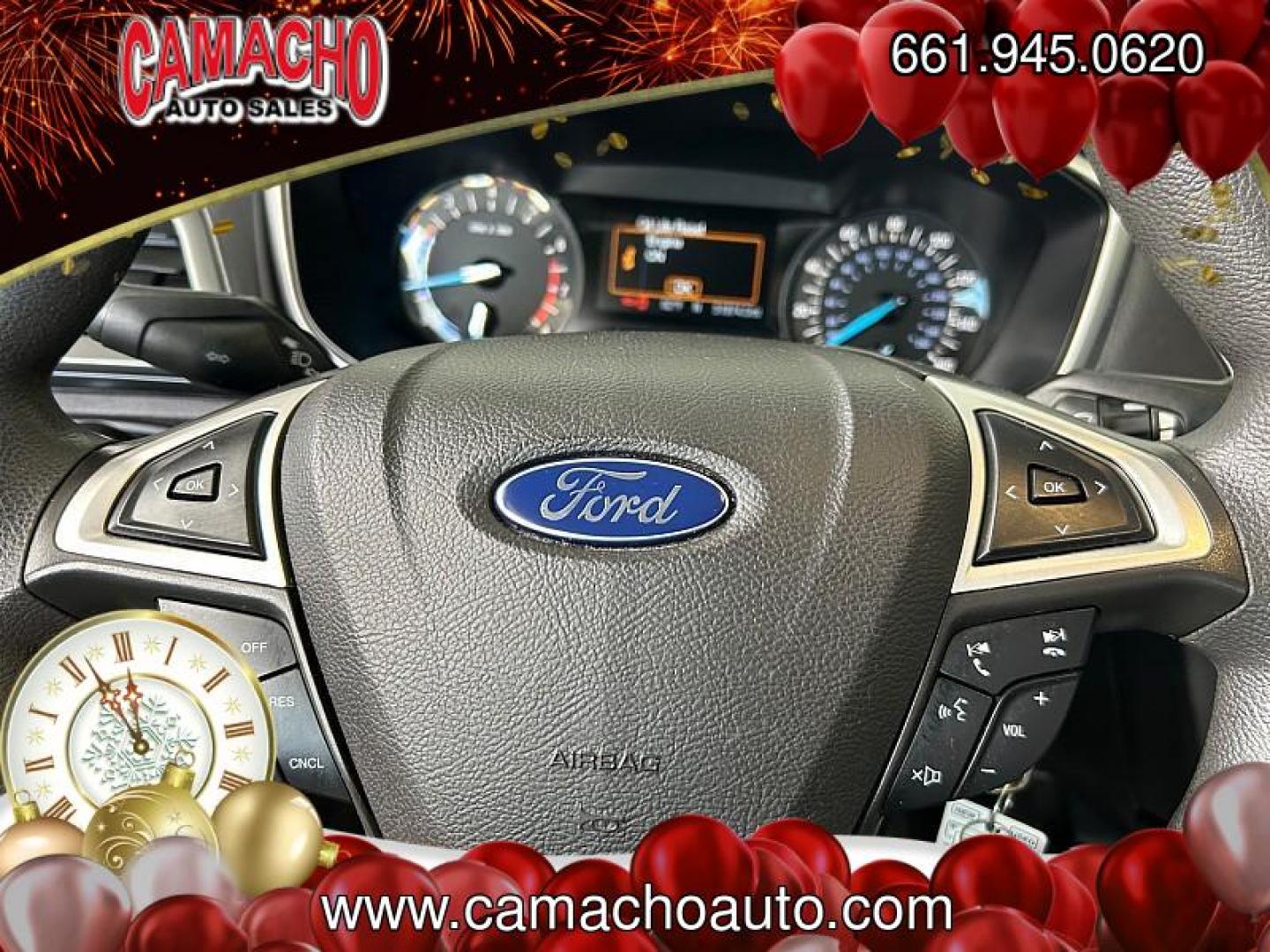 2016 SILVER Ford Fusion (3FA6P0H7XGR) with an 4-Cyl 2.5 Liter engine, Automatic transmission, located at 412 Auto Vista Drive, Palmdale, CA, 93551, (661) 945-0620, 34.592636, -118.136681 - Photo#49