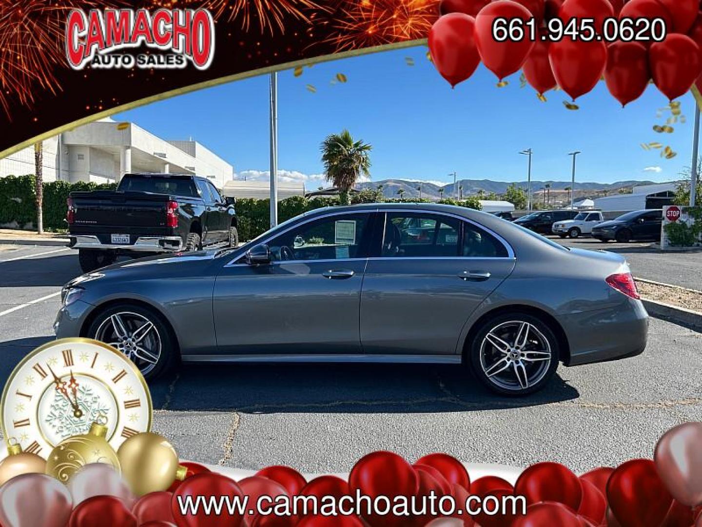 2019 GRAY Mercedes-Benz E-Class (WDDZF4KB0KA) with an 4-Cyl Turbo 2.0 Liter engine, Automatic 9-Spd 9G-Tronic transmission, located at 412 Auto Vista Drive, Palmdale, CA, 93551, (661) 945-0620, 34.592636, -118.136681 - Photo#10