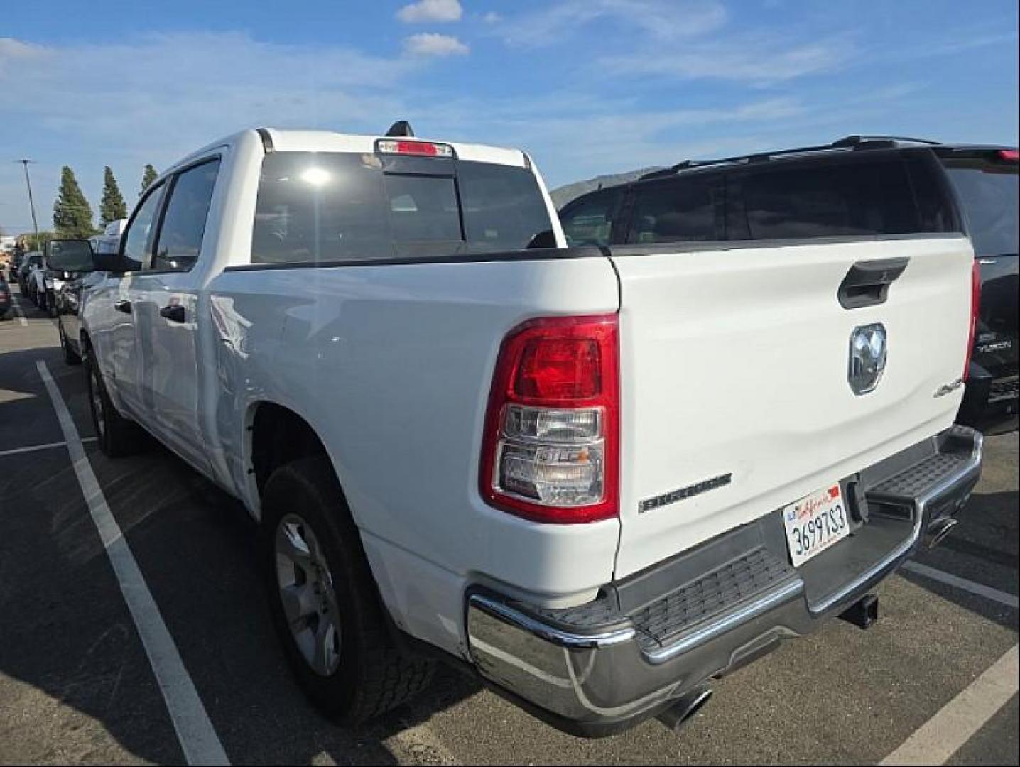 2023 WHITE Ram 1500 4WD (1C6SRFFTXPN) with an 8-Cyl 5.7 Liter engine, Automatic 8-Spd transmission, located at 412 Auto Vista Drive, Palmdale, CA, 93551, (661) 945-0620, 34.592636, -118.136681 - Photo#4