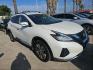 2020 WHITE Nissan Murano (5N1AZ2BJ1LN) with an V6 3.5 Liter engine, Automatic Xtronic CVT transmission, located at 412 Auto Vista Drive, Palmdale, CA, 93551, (661) 945-0620, 34.592636, -118.136681 - Photo#3
