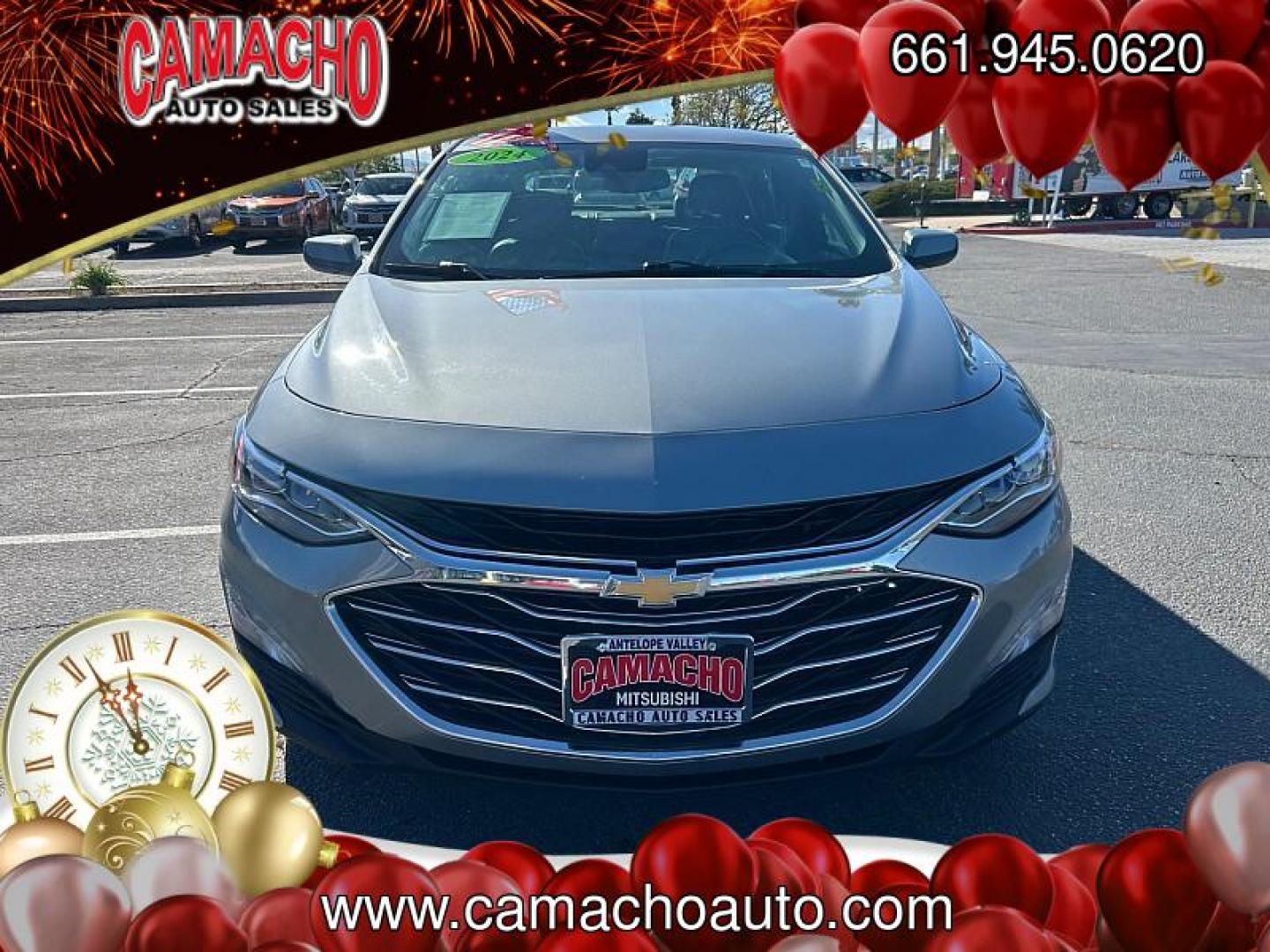 2024 GRAY Chevrolet Malibu (1G1ZE5ST5RF) with an 4-Cyl Turbo 1.5 Liter engine, Automatic CVT transmission, located at 412 Auto Vista Drive, Palmdale, CA, 93551, (661) 945-0620, 34.592636, -118.136681 - Photo#1