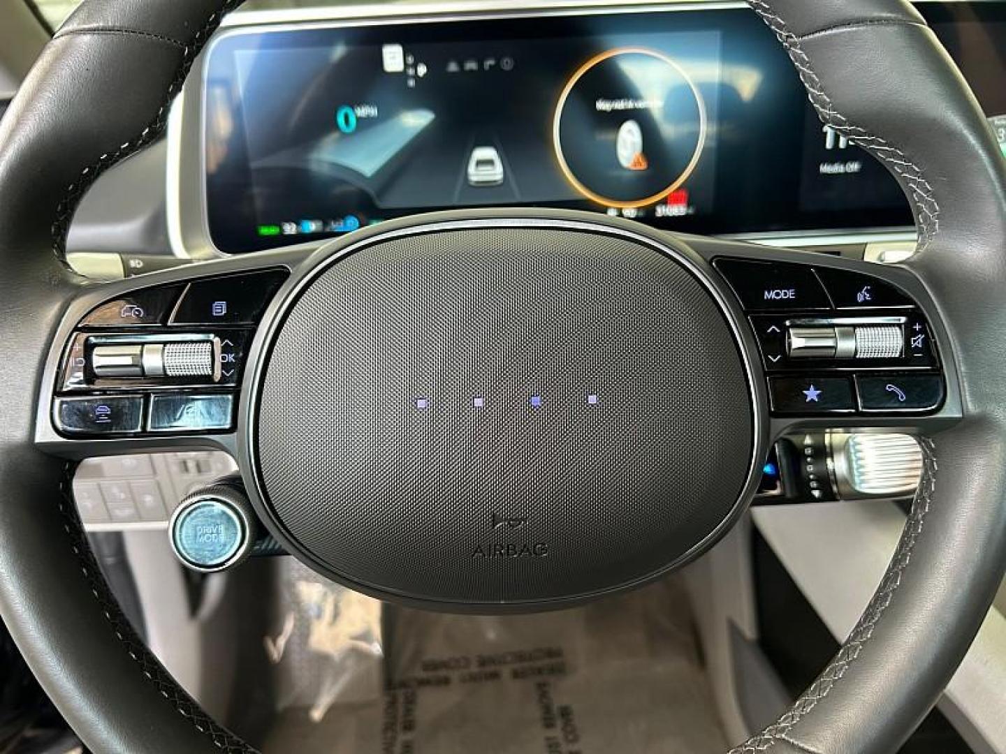 2024 BLACK Hyundai IONIQ 6 (KMHM54AA0RA) with an 225HP Electric Motor engine, Single-speed Reduction Gear transmission, located at 412 Auto Vista Drive, Palmdale, CA, 93551, (661) 945-0620, 34.592636, -118.136681 - Photo#14