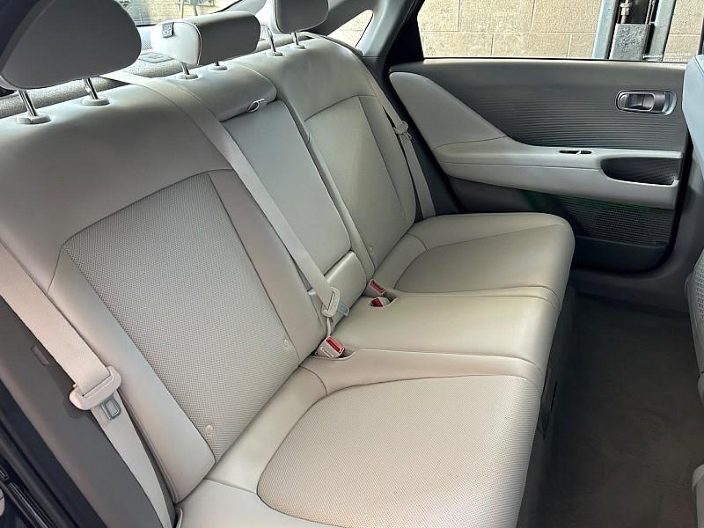 2024 BLACK Hyundai IONIQ 6 (KMHM54AA0RA) with an 225HP Electric Motor engine, Single-speed Reduction Gear transmission, located at 412 Auto Vista Drive, Palmdale, CA, 93551, (661) 945-0620, 34.592636, -118.136681 - Photo#21