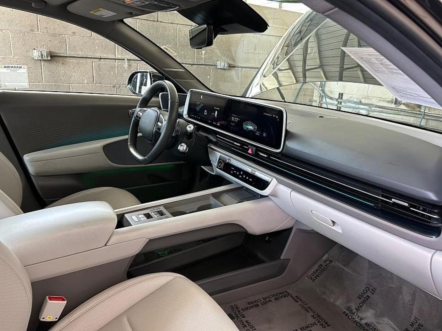 2024 BLACK Hyundai IONIQ 6 (KMHM54AA0RA) with an 225HP Electric Motor engine, Single-speed Reduction Gear transmission, located at 412 Auto Vista Drive, Palmdale, CA, 93551, (661) 945-0620, 34.592636, -118.136681 - Photo#22