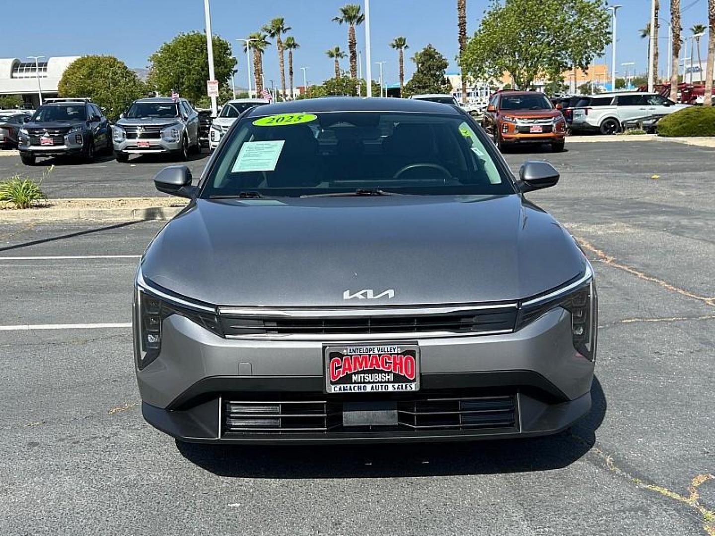 2025 GRAY Kia K4 (3KPFT4DEXSE) with an 4-Cyl 2.0 Liter engine, Automatic IVT transmission, located at 412 Auto Vista Drive, Palmdale, CA, 93551, (661) 945-0620, 34.592636, -118.136681 - Photo#1