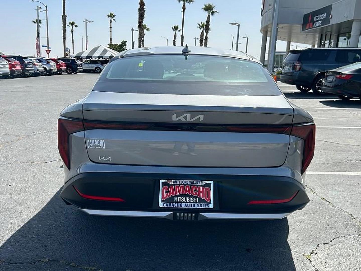 2025 GRAY Kia K4 (3KPFT4DEXSE) with an 4-Cyl 2.0 Liter engine, Automatic IVT transmission, located at 412 Auto Vista Drive, Palmdale, CA, 93551, (661) 945-0620, 34.592636, -118.136681 - Photo#3