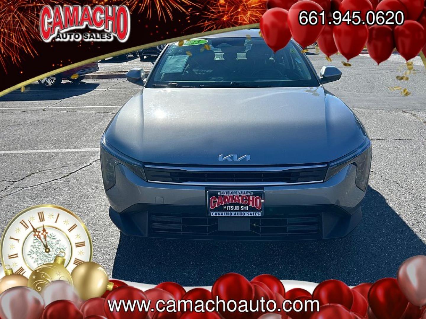 2025 GRAY Kia K4 (3KPFT4DEXSE) with an 4-Cyl 2.0 Liter engine, Automatic IVT transmission, located at 412 Auto Vista Drive, Palmdale, CA, 93551, (661) 945-0620, 34.592636, -118.136681- Photo#5