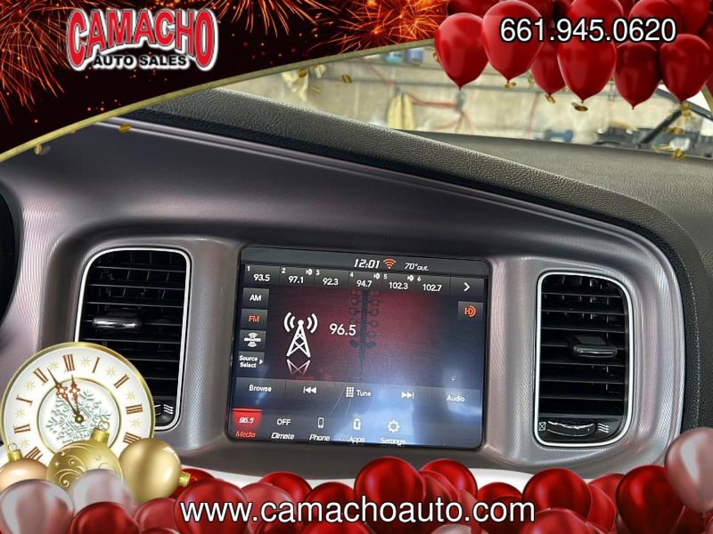 2023 WHITE Dodge Charger (2C3CDXBG1PH) with an V6 3.6 Liter engine, Automatic 8-Spd w/AutoStick transmission, located at 412 Auto Vista Drive, Palmdale, CA, 93551, (661) 945-0620, 34.592636, -118.136681 - Photo#12