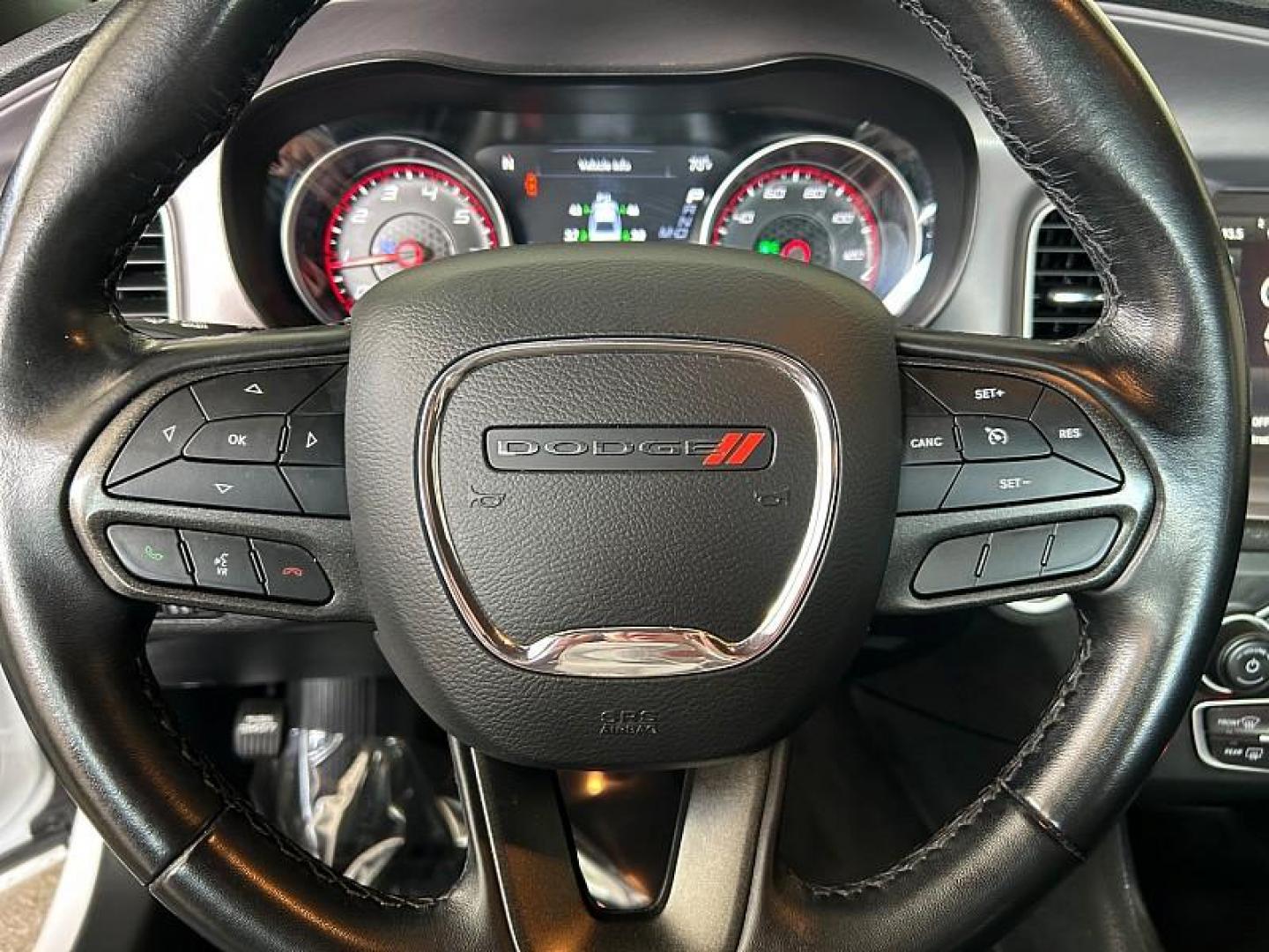2023 WHITE Dodge Charger (2C3CDXBG1PH) with an V6 3.6 Liter engine, Automatic 8-Spd w/AutoStick transmission, located at 412 Auto Vista Drive, Palmdale, CA, 93551, (661) 945-0620, 34.592636, -118.136681 - Photo#14